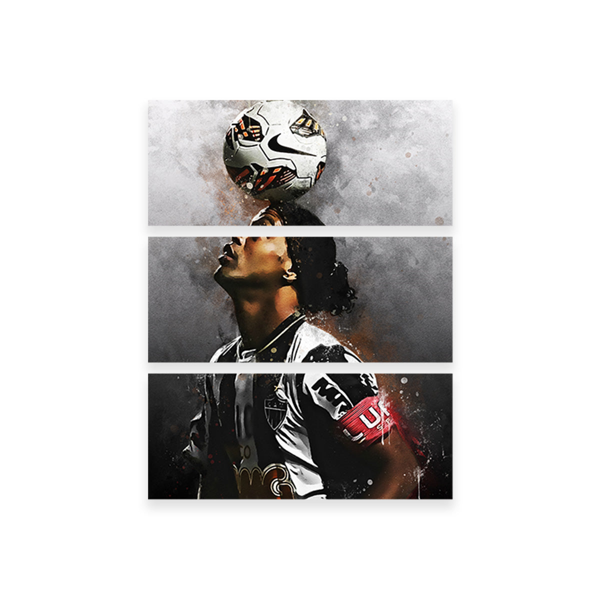 Ronaldinho - Premium Hand - built Canvas Print