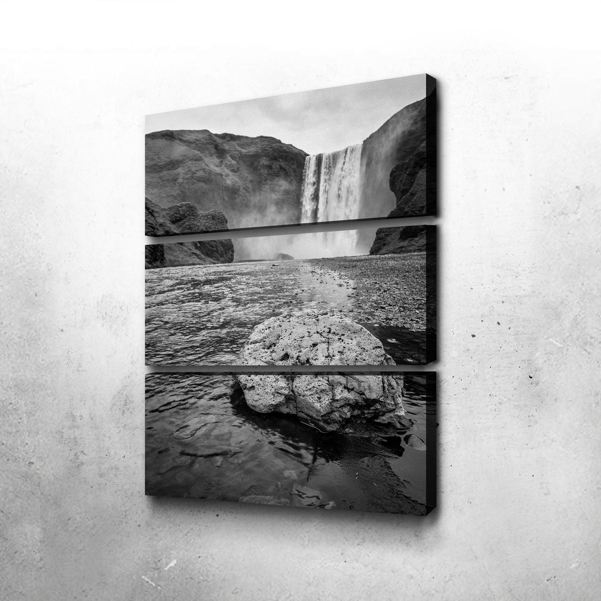 Stunning Rock Fall Wall Art by Dennis Maida
