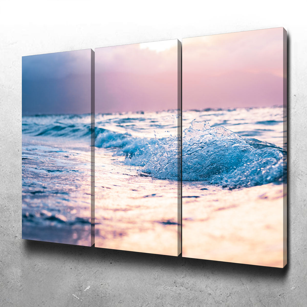 Stunning Pastel Waves Wall Art by Lucas Moore