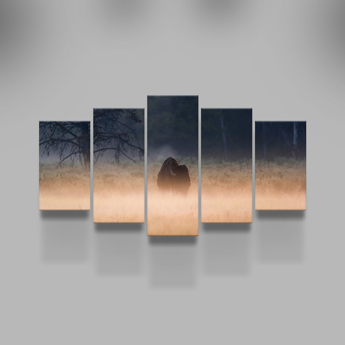 Enchanting Foggy Morning Wall Art by Lucas Moore