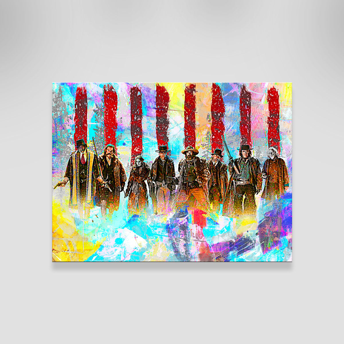 The Hateful Eight Movie-Inspired Wall Art for Cinematic Decor
