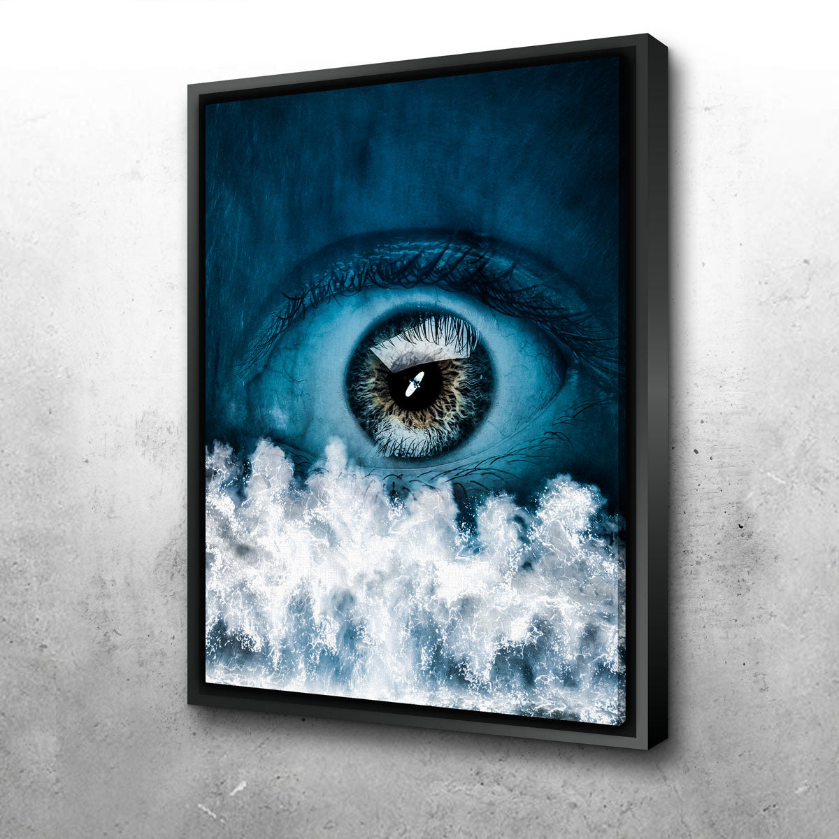 Stunning Blue Eye Wall Art for a Captivating Decor