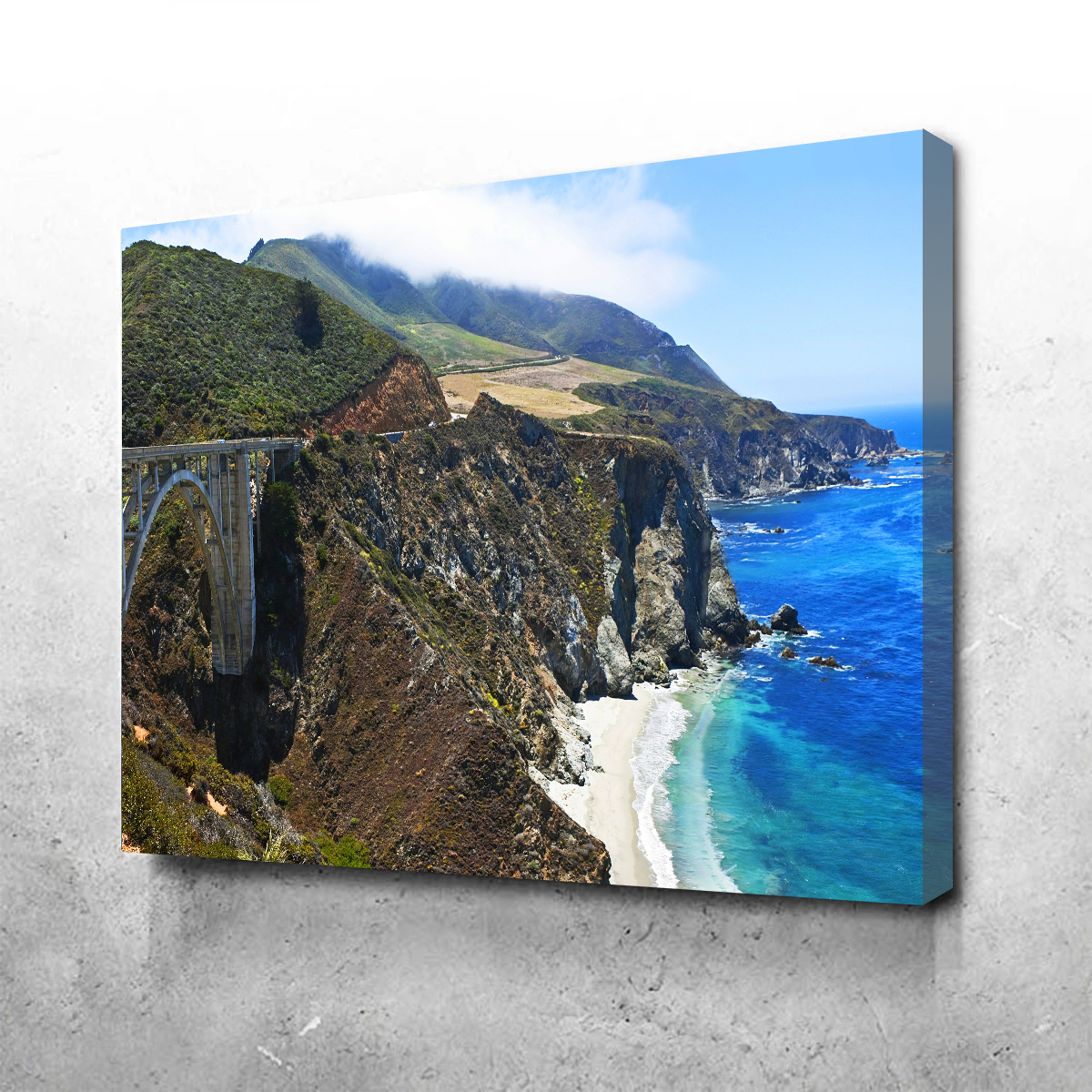 Stunning Bixby Creek Bridge Wall Art for Home Decor