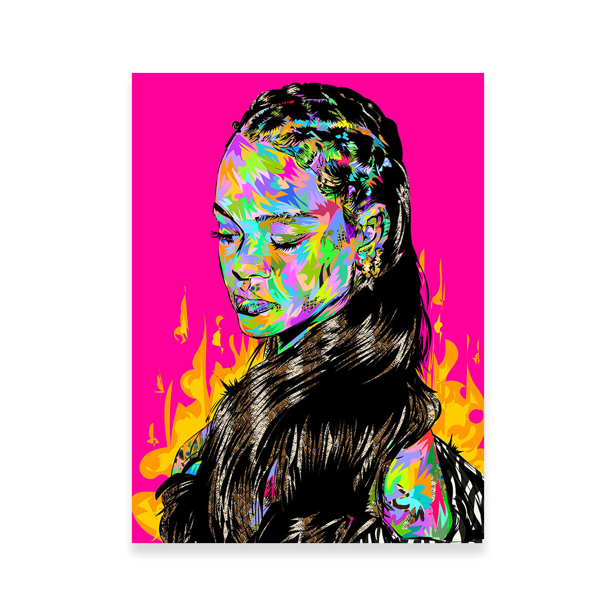 Exquisite Riri Wall Art - Museum-Quality Decor