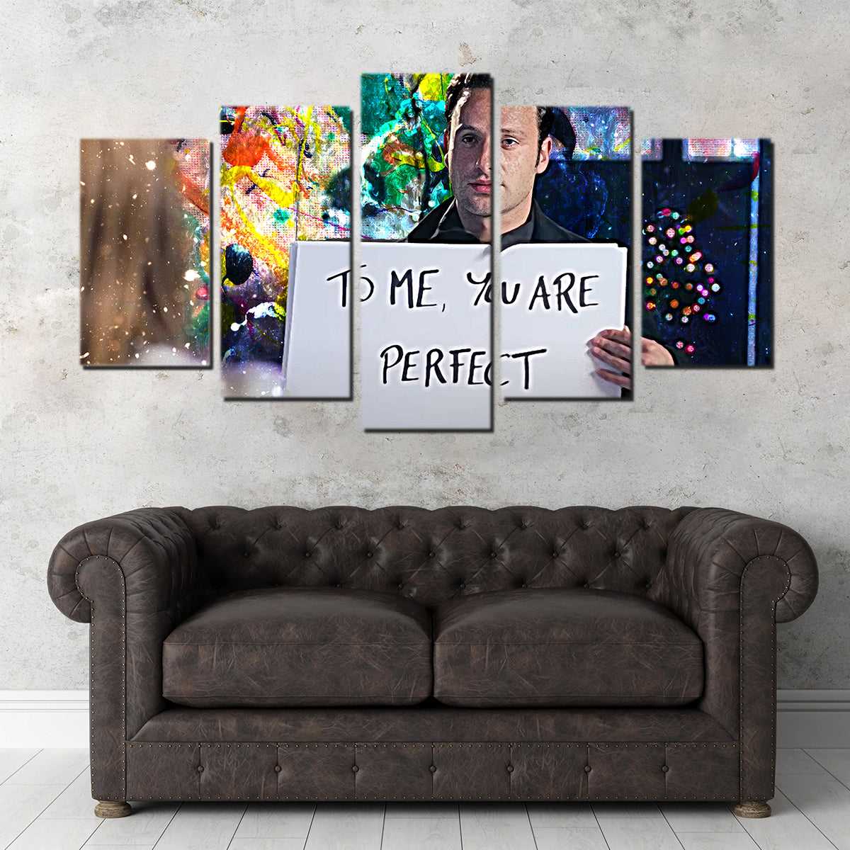 Romantic 'Love Actually' Wall Art for Stunning Home Decor