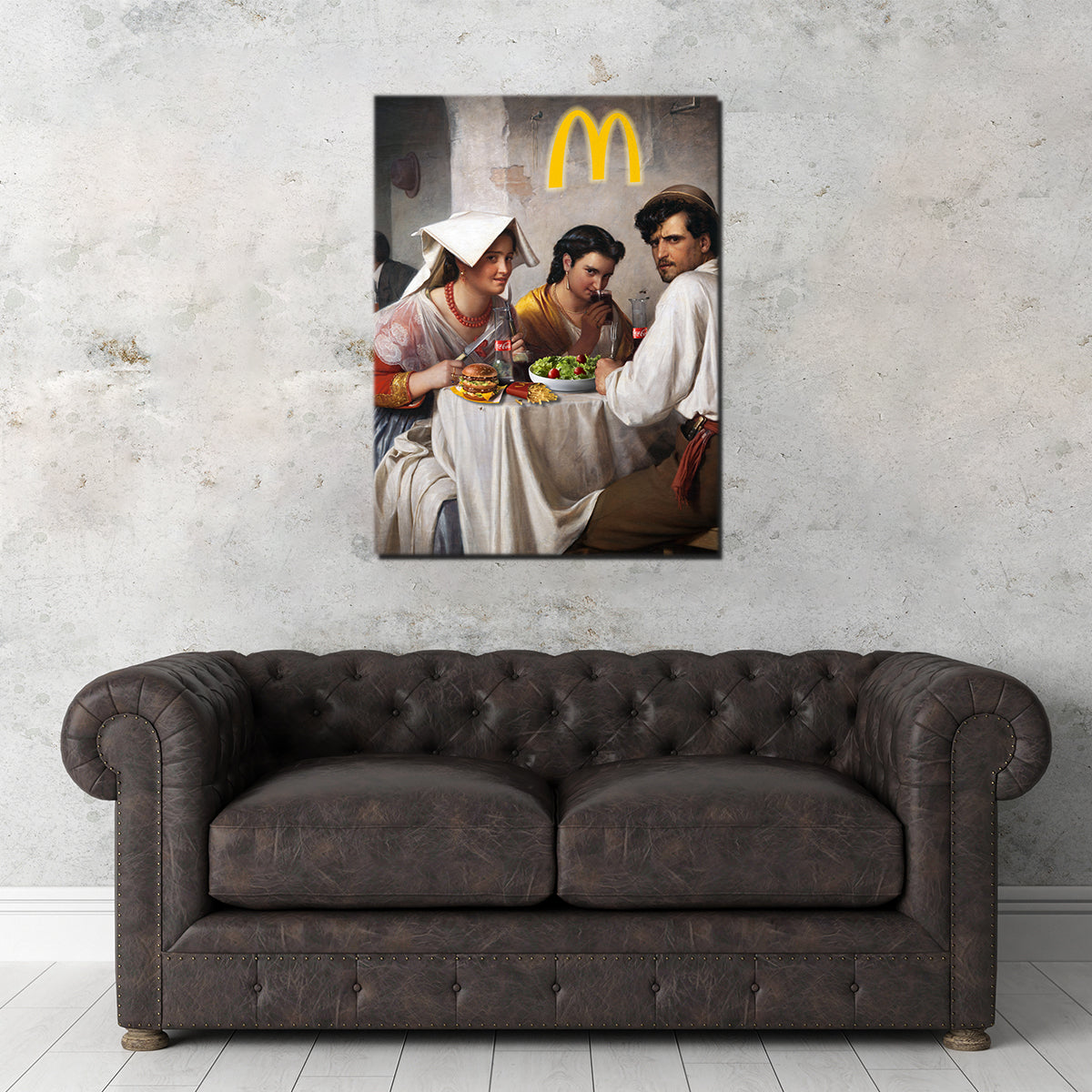 Once Upon The Time At McDonalds Stunning Wall Art by Glory Days Studio