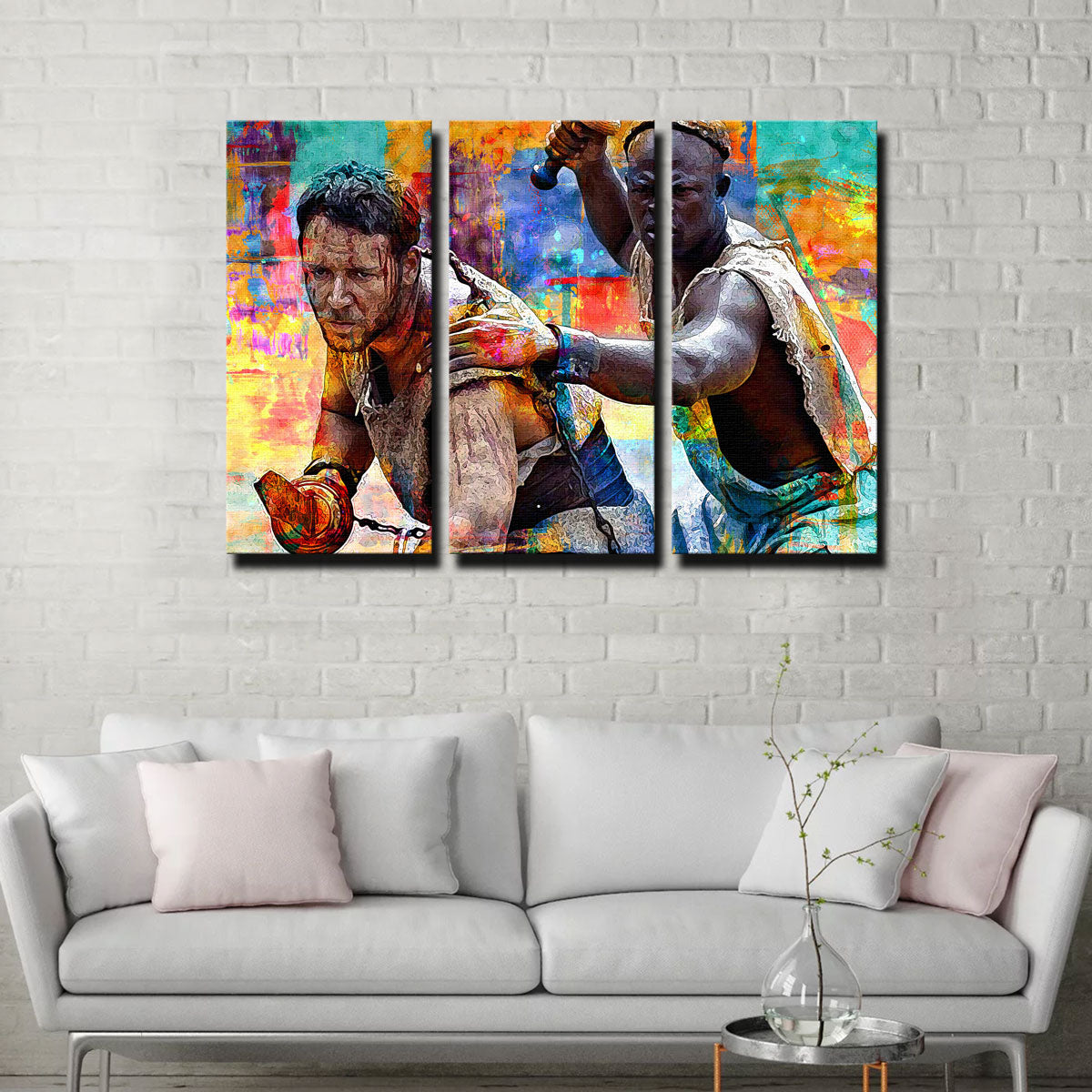 Stunning Gladiators Wall Art for Home Decor