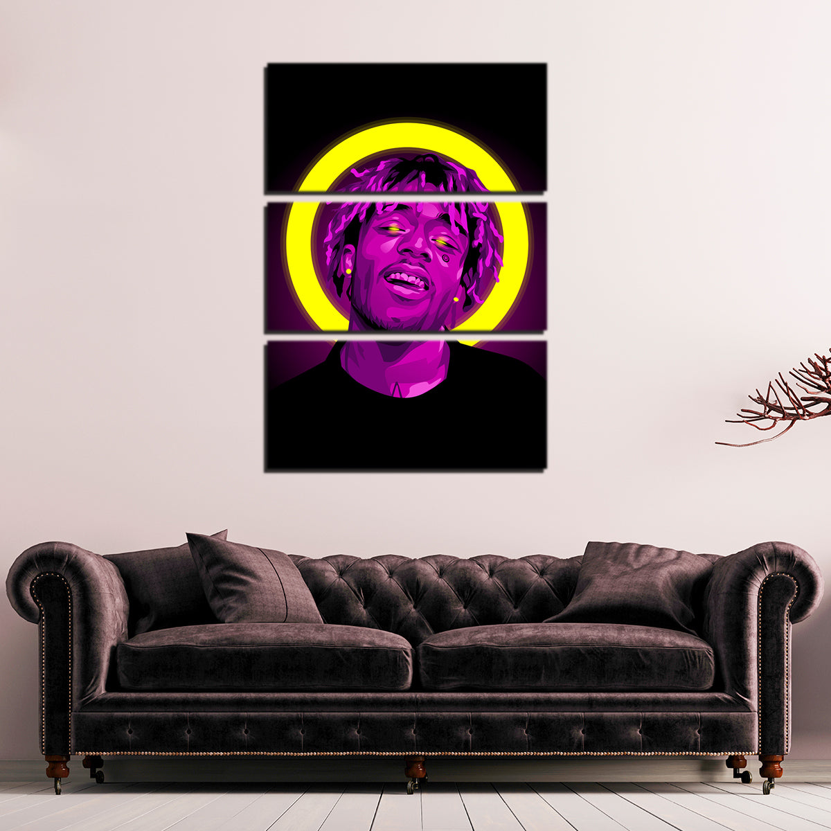 Stunning Lil Uzi Wall Art by Tovu Yovi