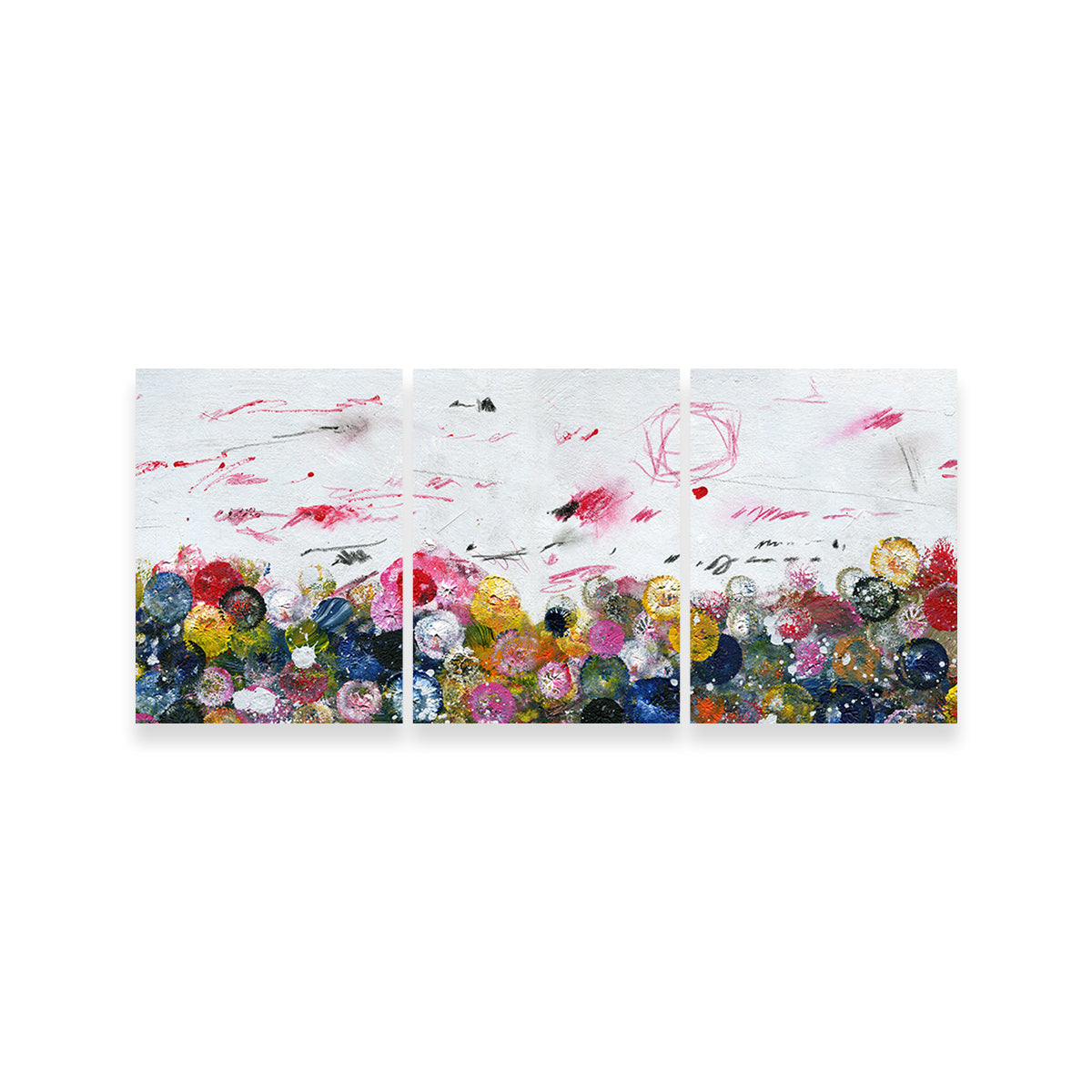 Eye - catching Circle Prints Wall Art by Evgeny Vetrov