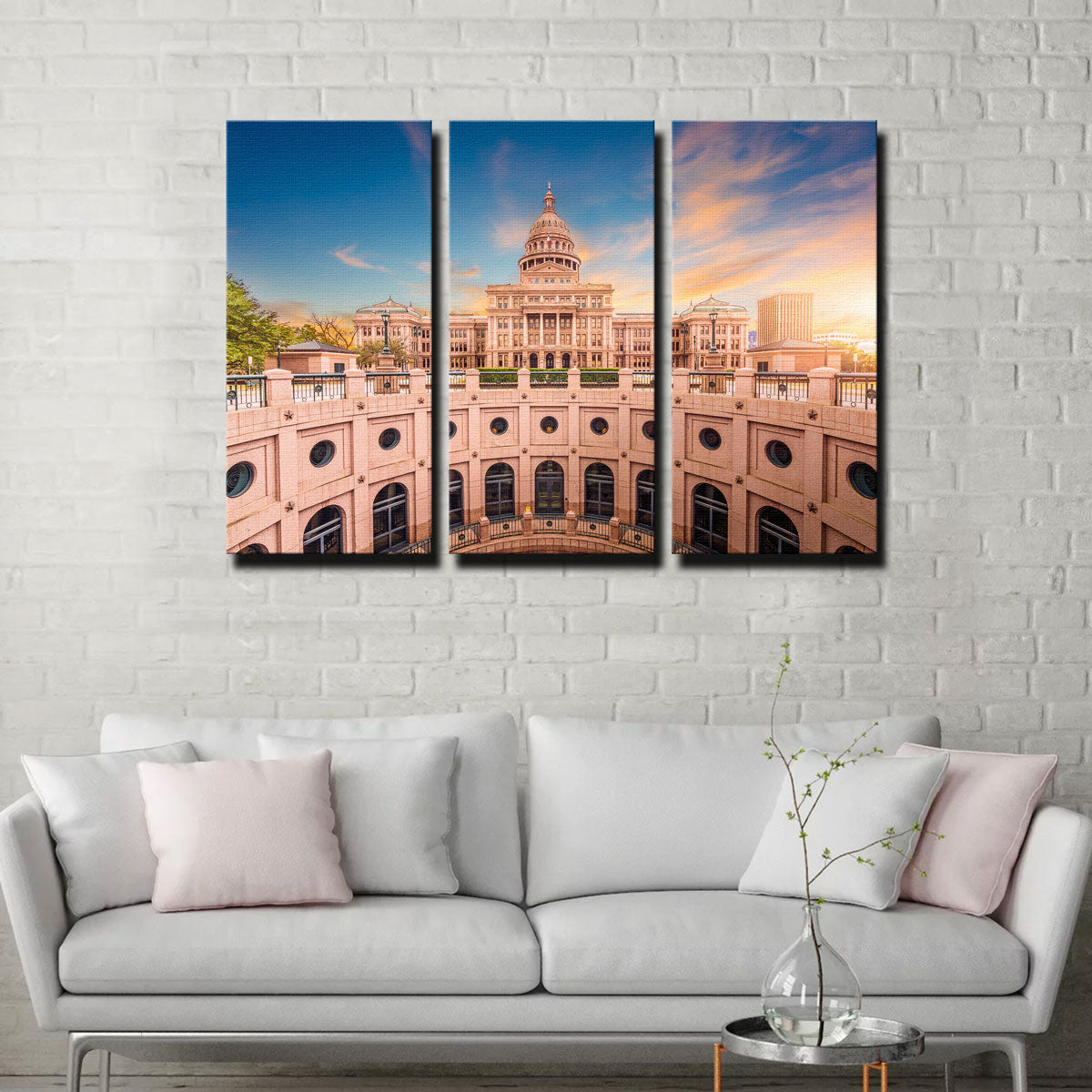 Stunning Texas State Capitol Building Wall Art - Museum-Quality Canvas Prints