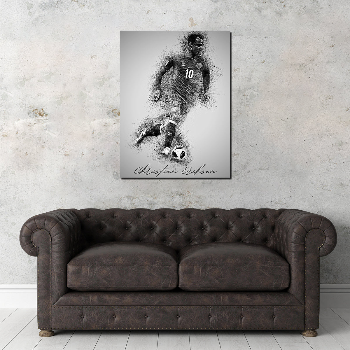 Premium Christian Eriksen Wall Art - Ideal Decor for Fans