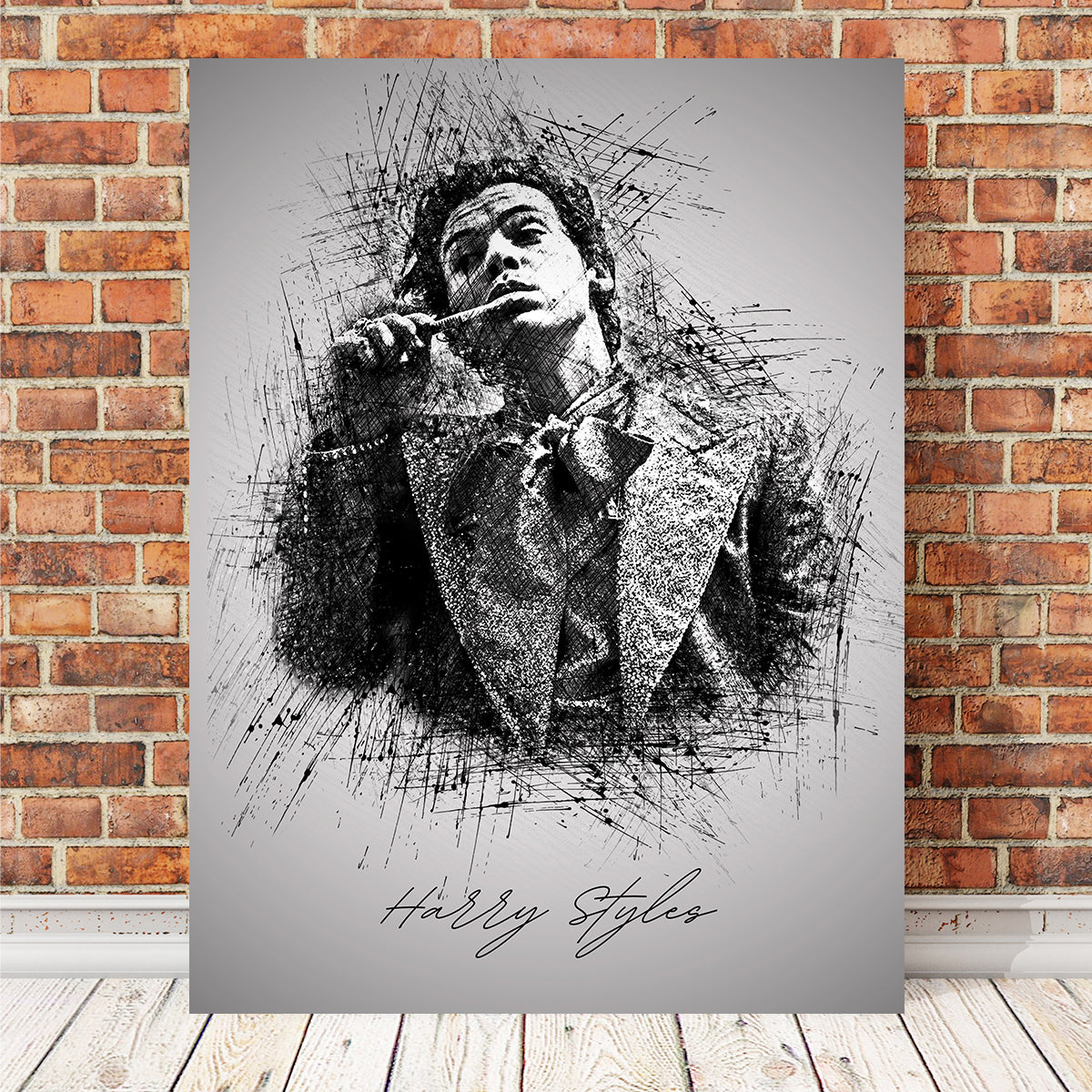 Stunning Harry Styles Wall Art for Brushing Decor