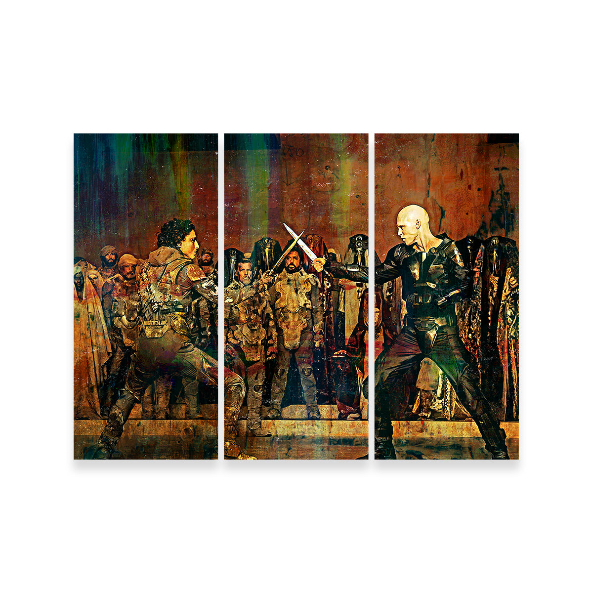 Exclusive Paul Vs. Feyd Rautha Wall Art - Premium Decor for Your Space