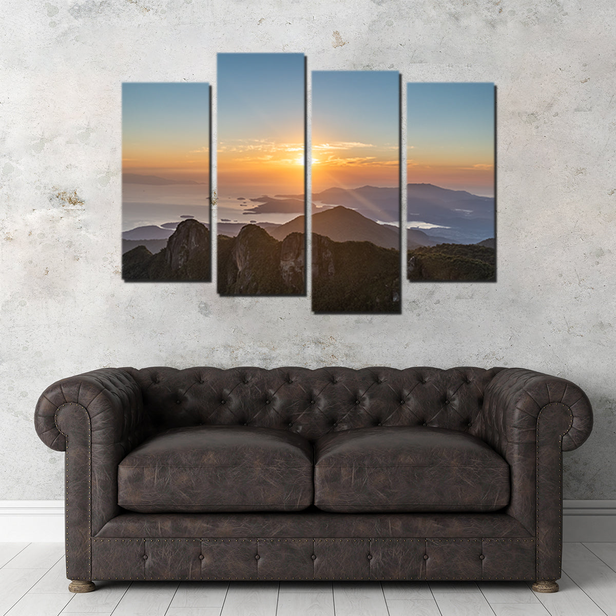 Sofia Leite Fonseca's On Top Of The World Stunning Wall Art