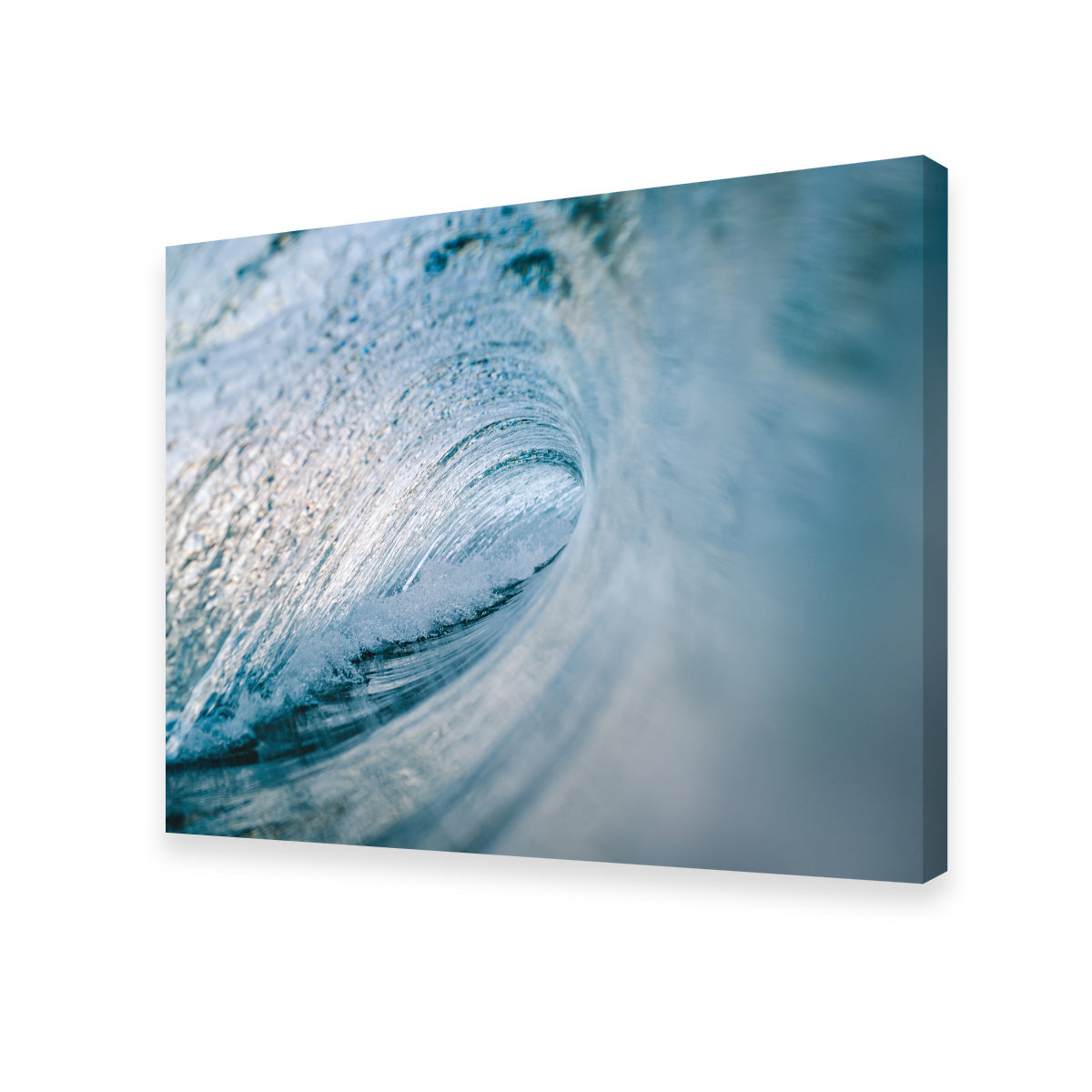 Stunning Blue Ice Wall Art by Lucas Moore