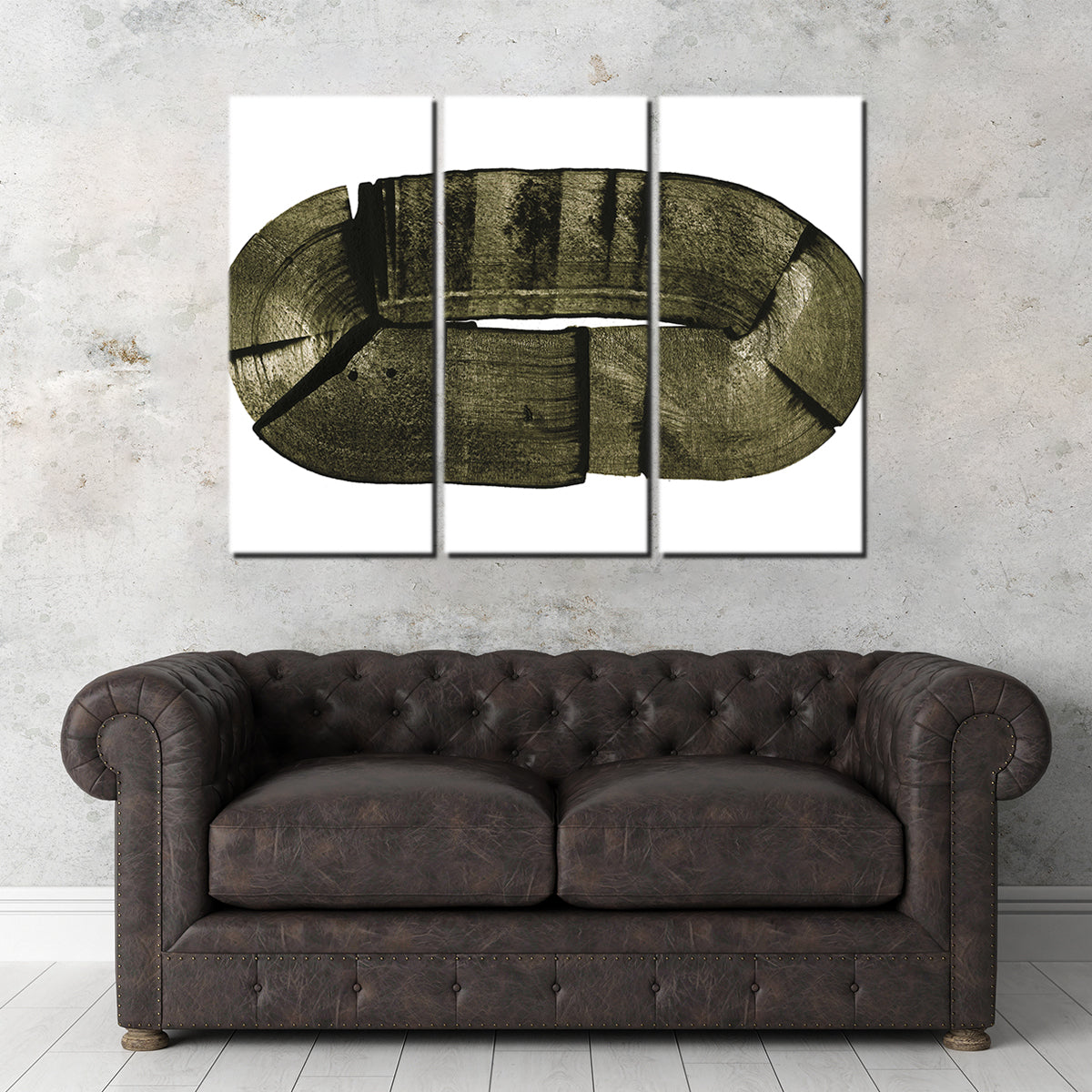 Exquisite Oval Lumber Wall Art by Evgeny Vetrov