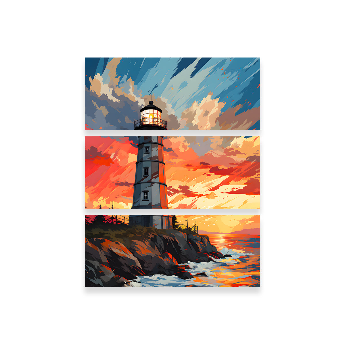 Stunning Scotland - Corsewall Lighthouse Wall Art by Valth Graphics