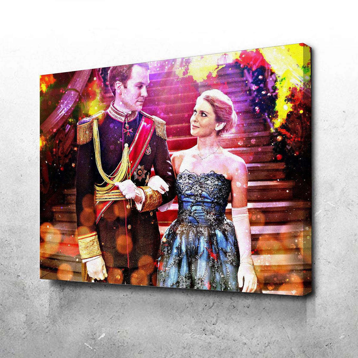 Exquisite Christmas Prince Wall Art for Festive Decor