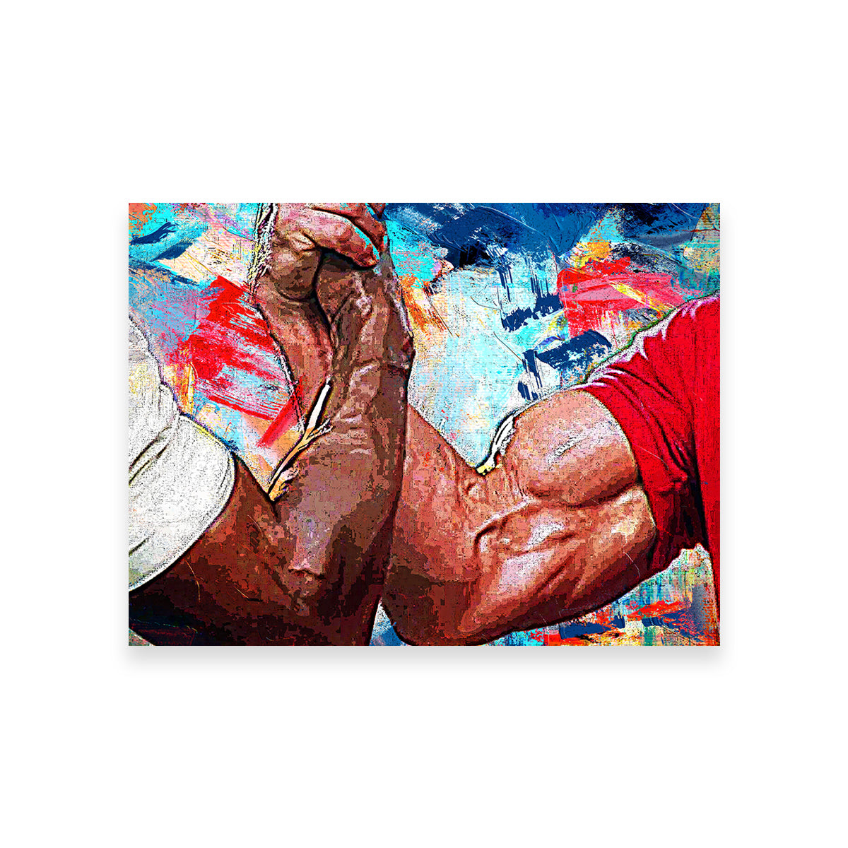 Stunning Dutch & Dillon Handshake Wall Art for Home Decor