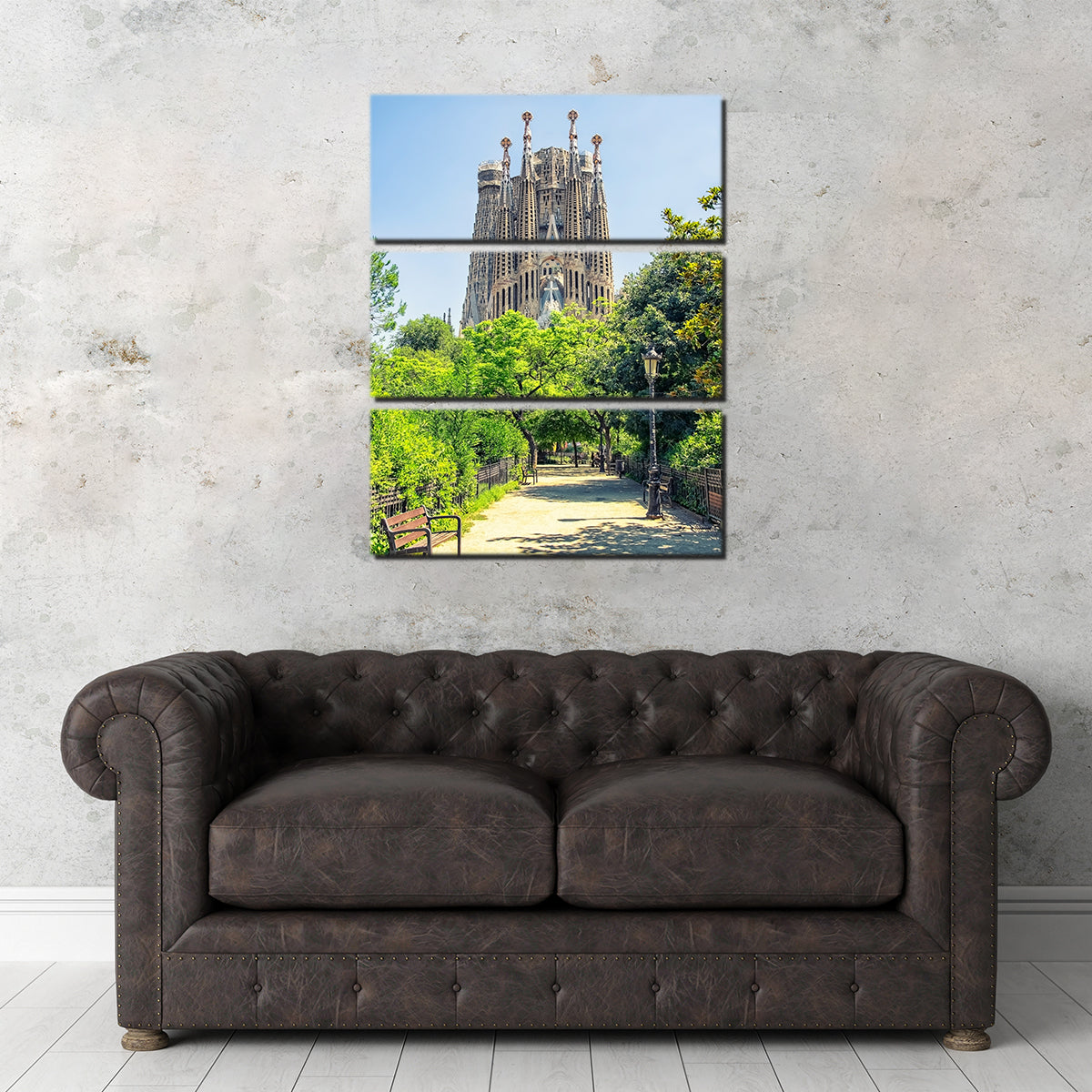 Stunning Sagrada Familia Wall Art by Manjik Pictures