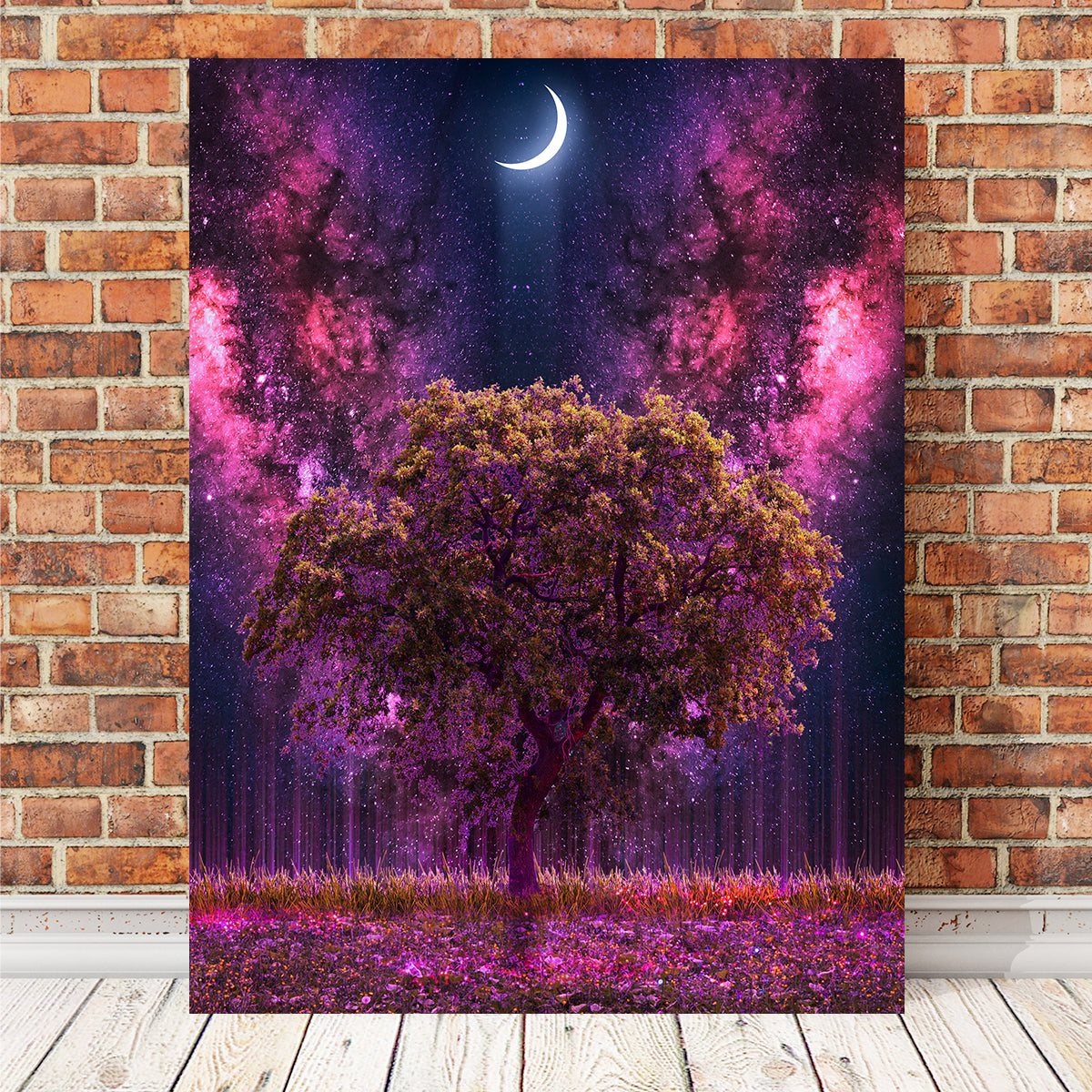 Stunning Space Ground Wall Art by INDOARC