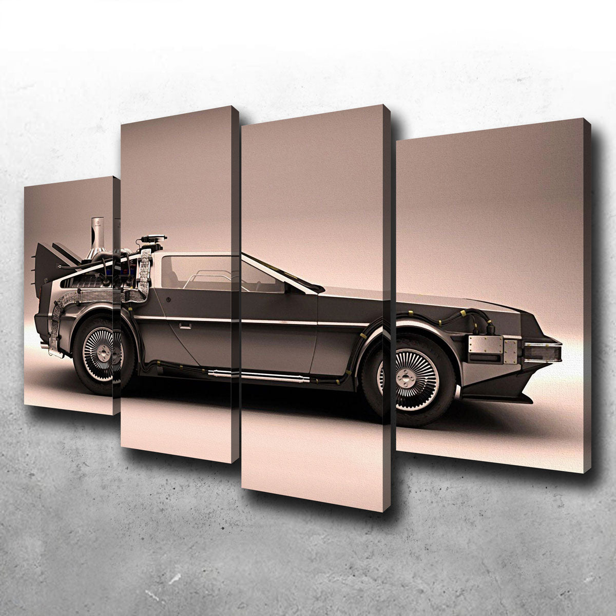 Stylish DeLorean Wall Art for Your Home Decor
