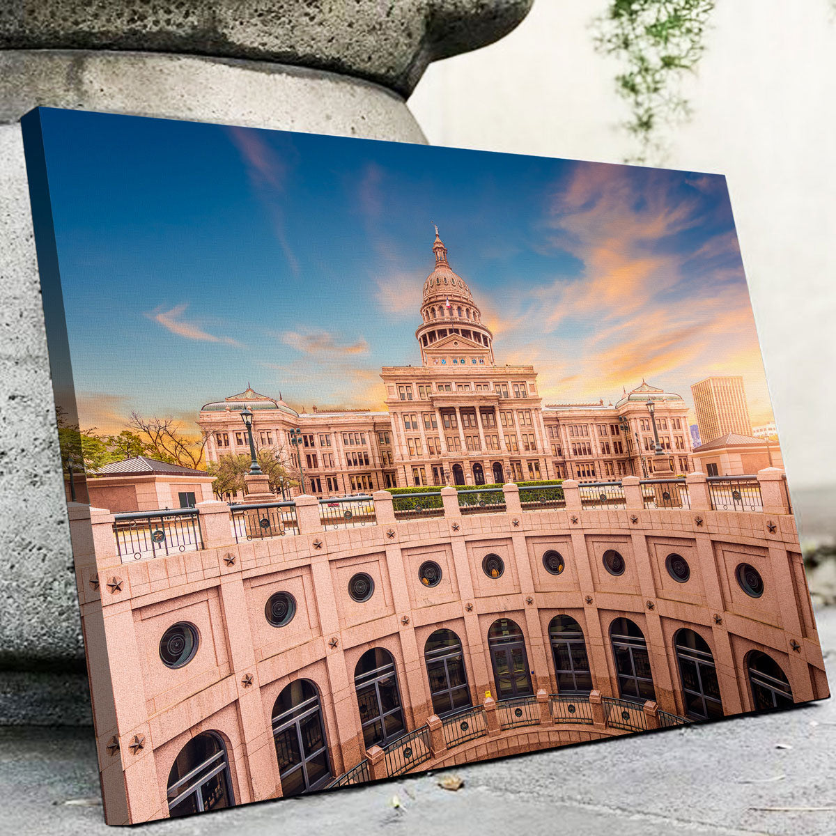 Stunning Texas State Capitol Building Wall Art - Museum-Quality Canvas Prints