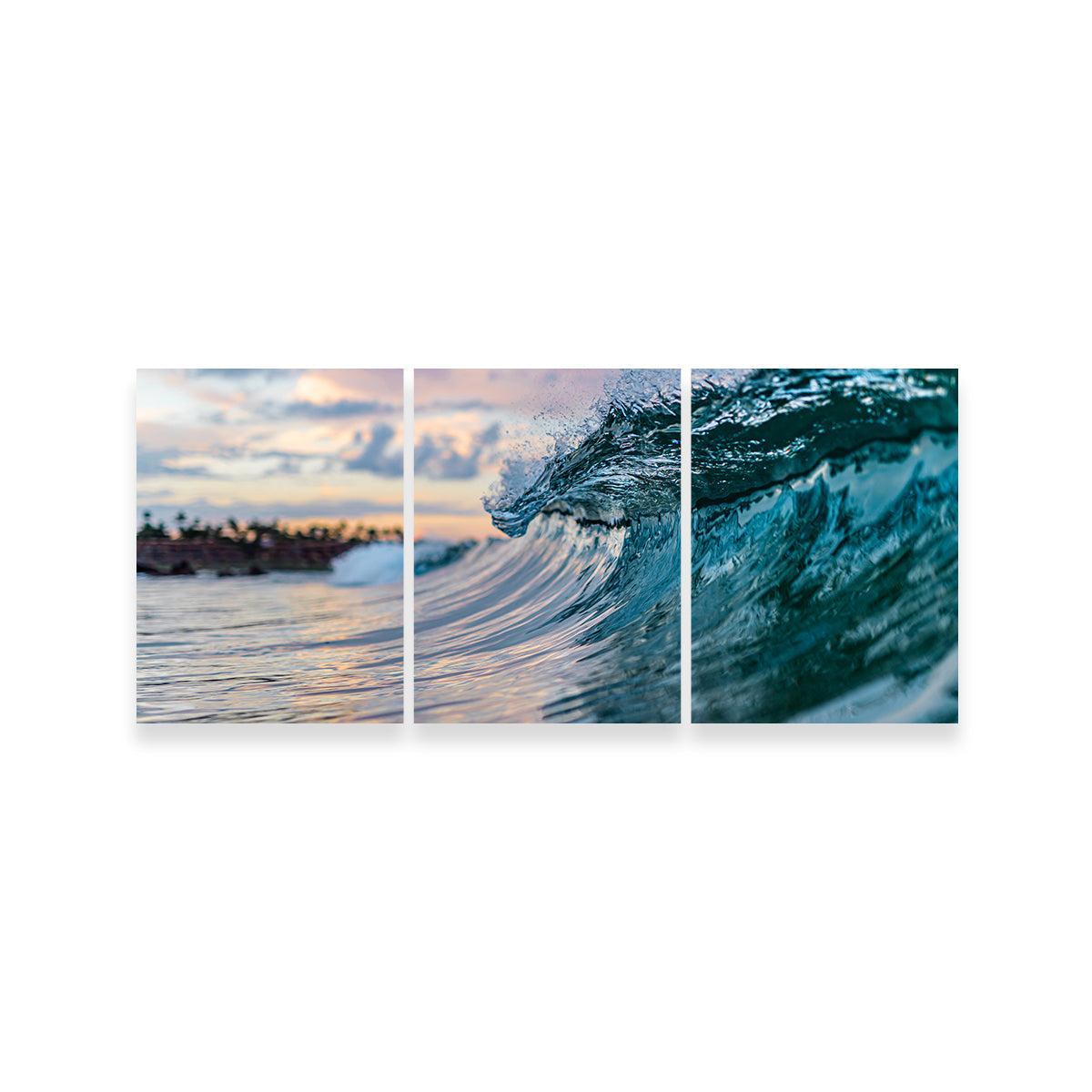Stunning Pastel Wave Wall Art by Lucas Moore