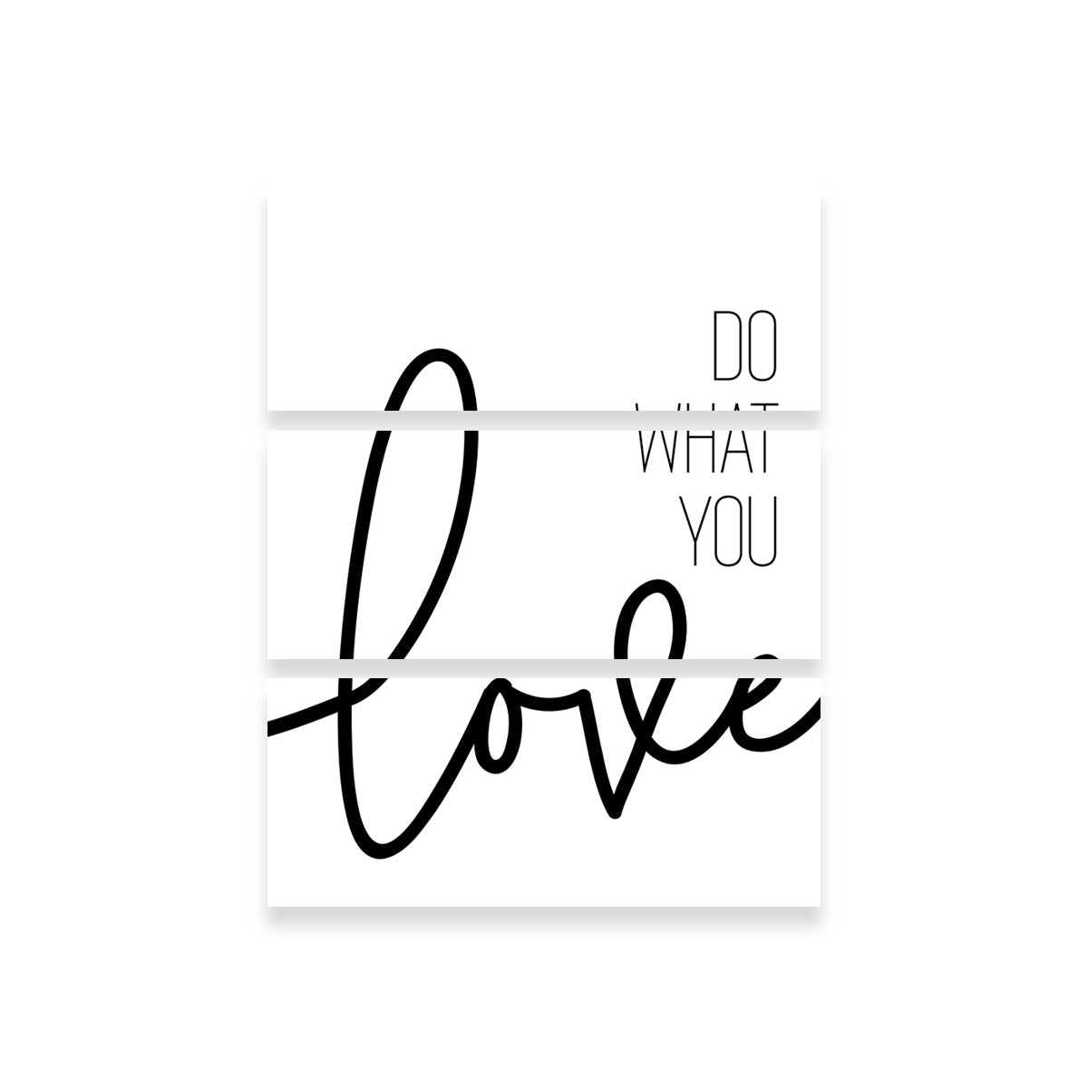 Inspiring 'Do What You Love' Wall Art by Melanie Viola