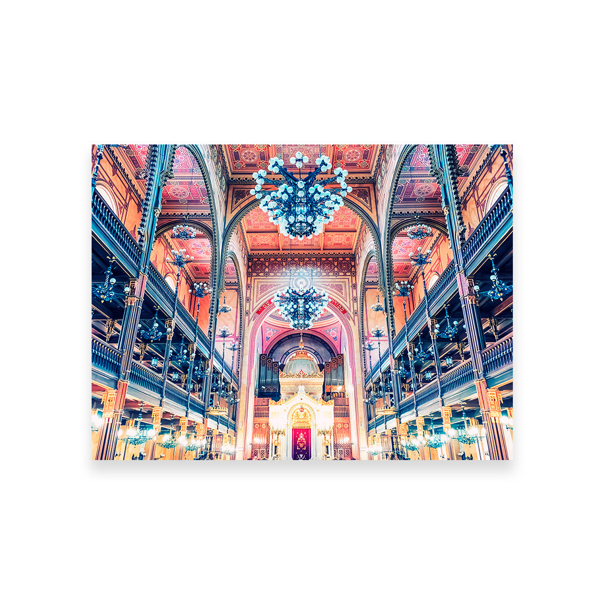 Exquisite Dohany Street Synagogue Wall Art by Manjik Pictures