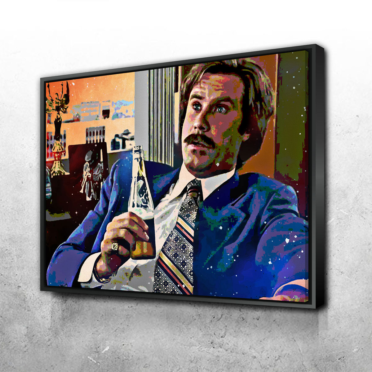Ron Burgundy High - Quality Wall Art for Stunning Decor