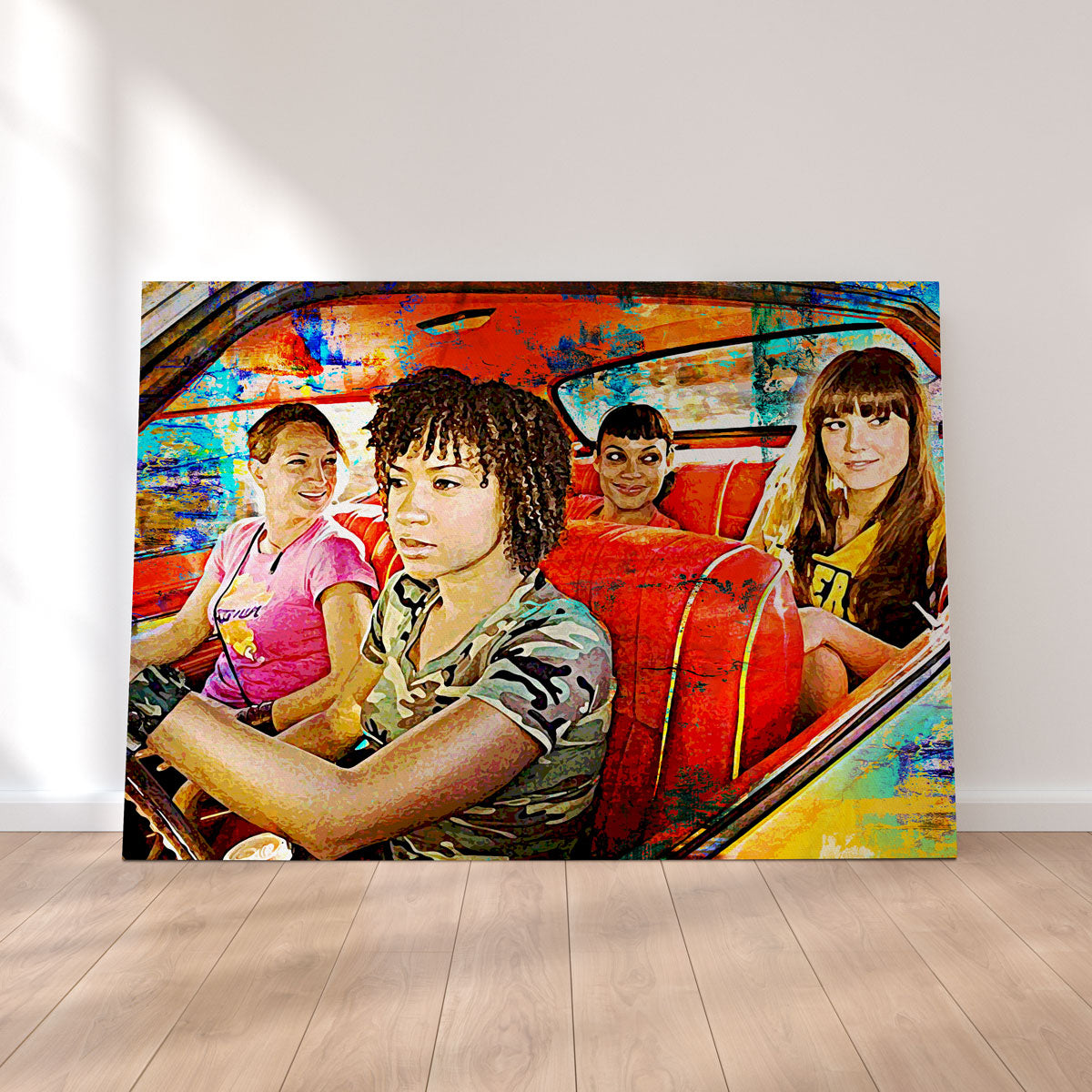 Deathproof Wall Art - Museum-Quality Sustainable Pine Wood Canvas