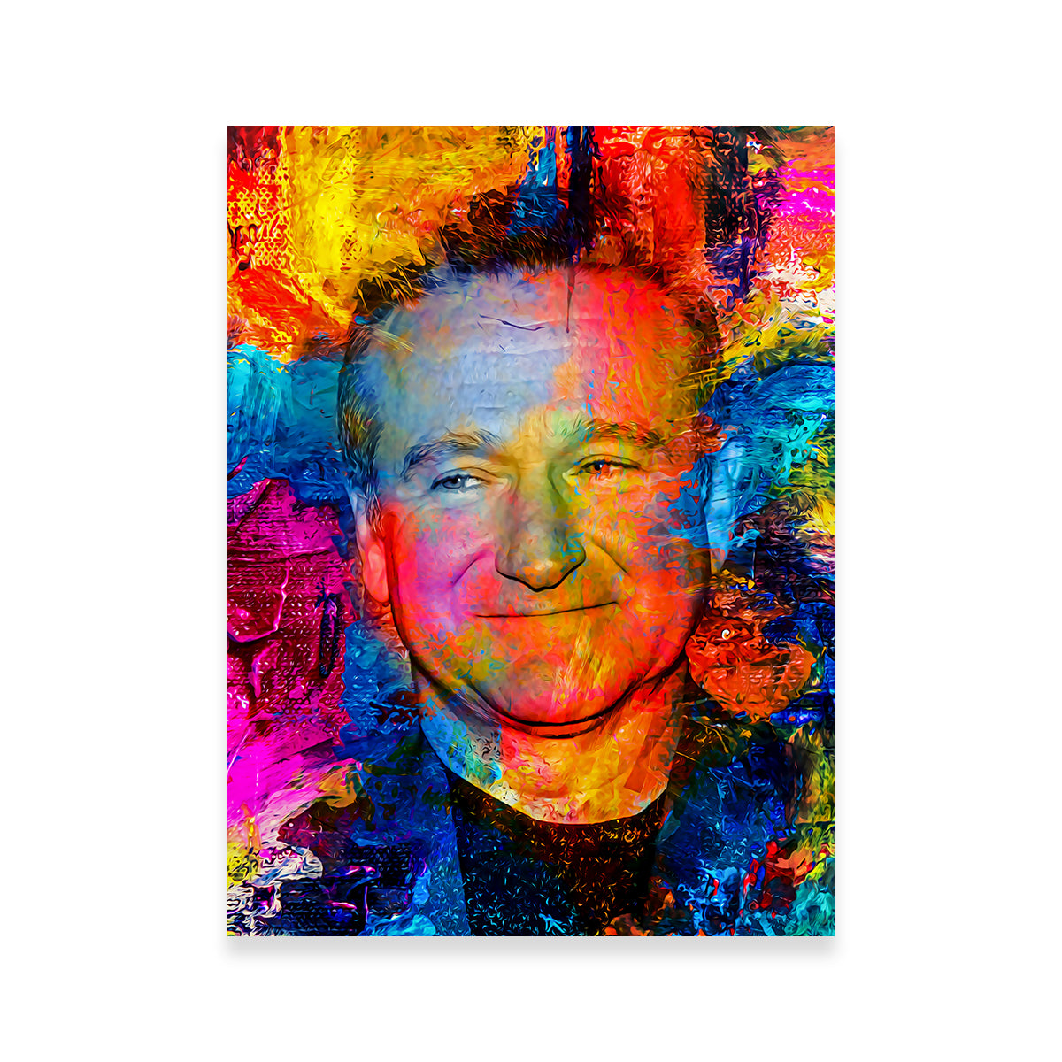 Stunning Robin Williams Wall Art by George Sorin