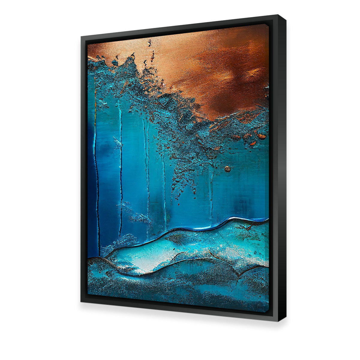 Coastal Abstract Series 1 Stunning Wall Art by Jennifer Hotai
