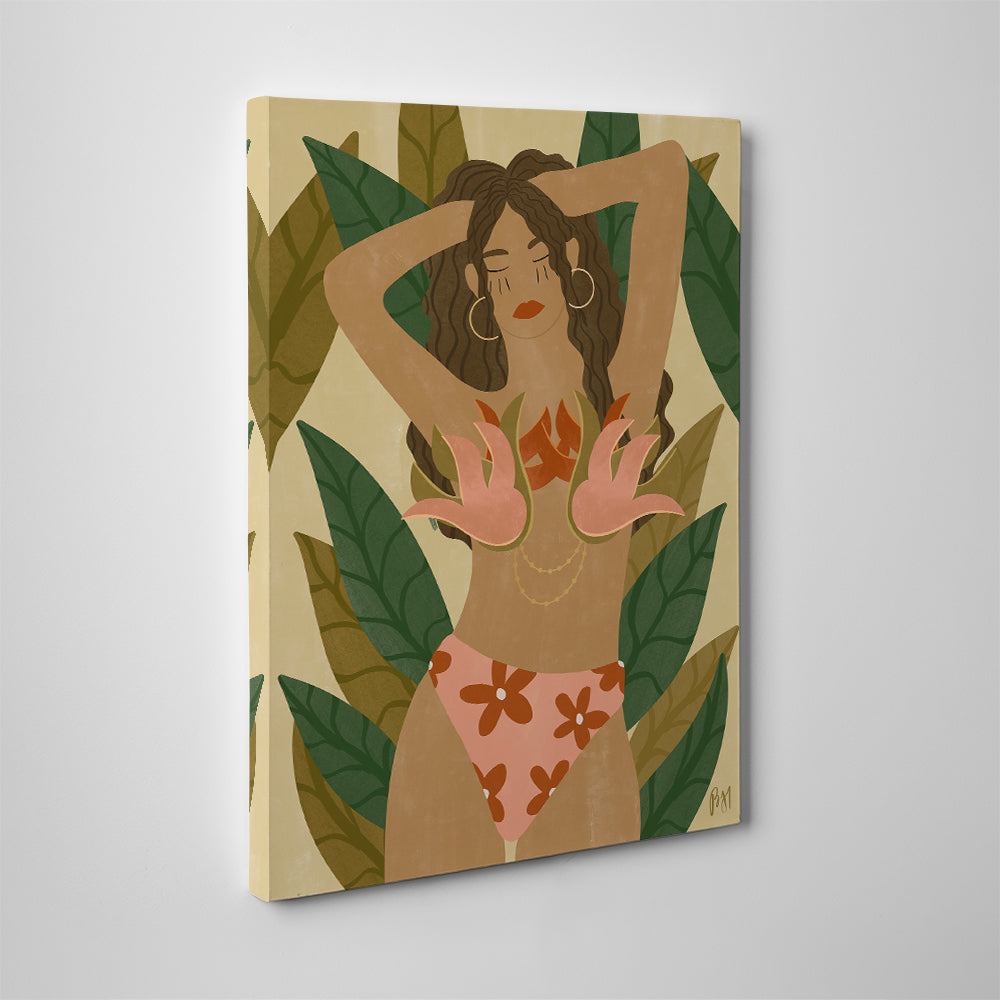Exquisite The Heat of the Tropics Wall Art by Birch & Ink Sisters
