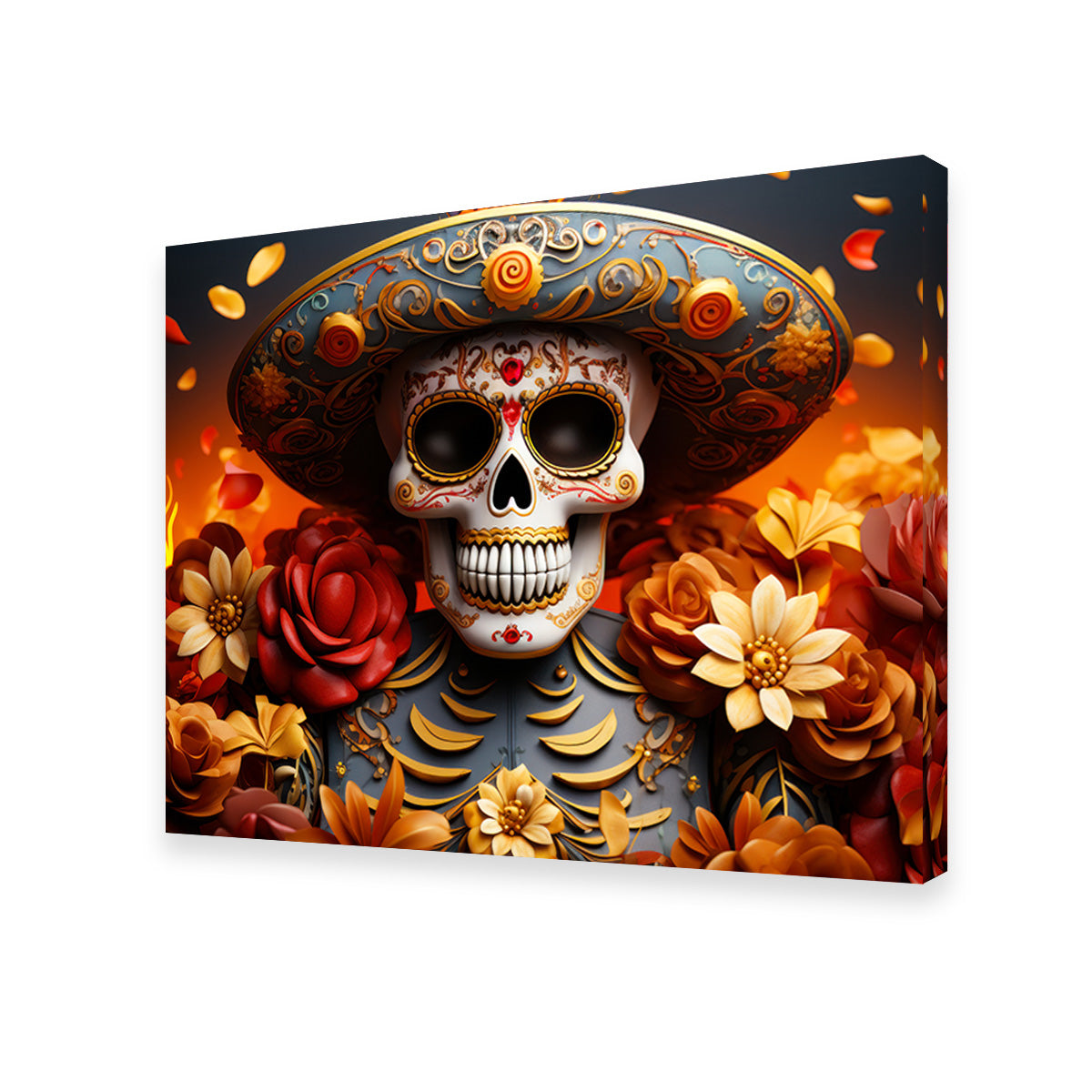Authentic Day of the Dead Skull Wall Art for Stunning Home Decor
