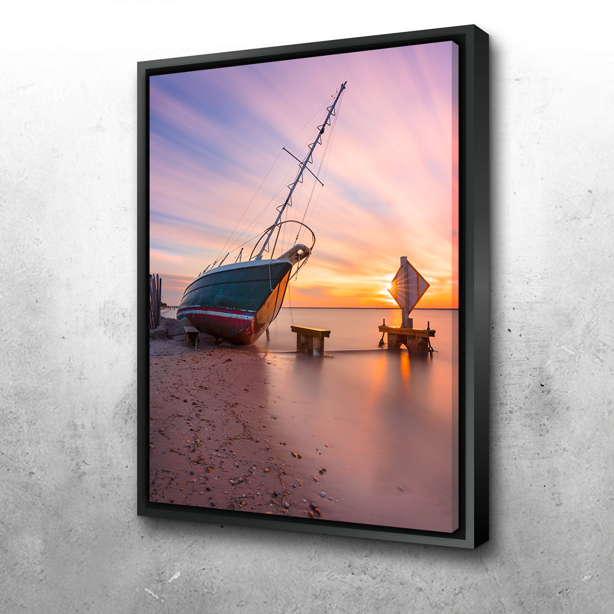 Abandoned Sails Stunning Wall Art by Shaun Mayer