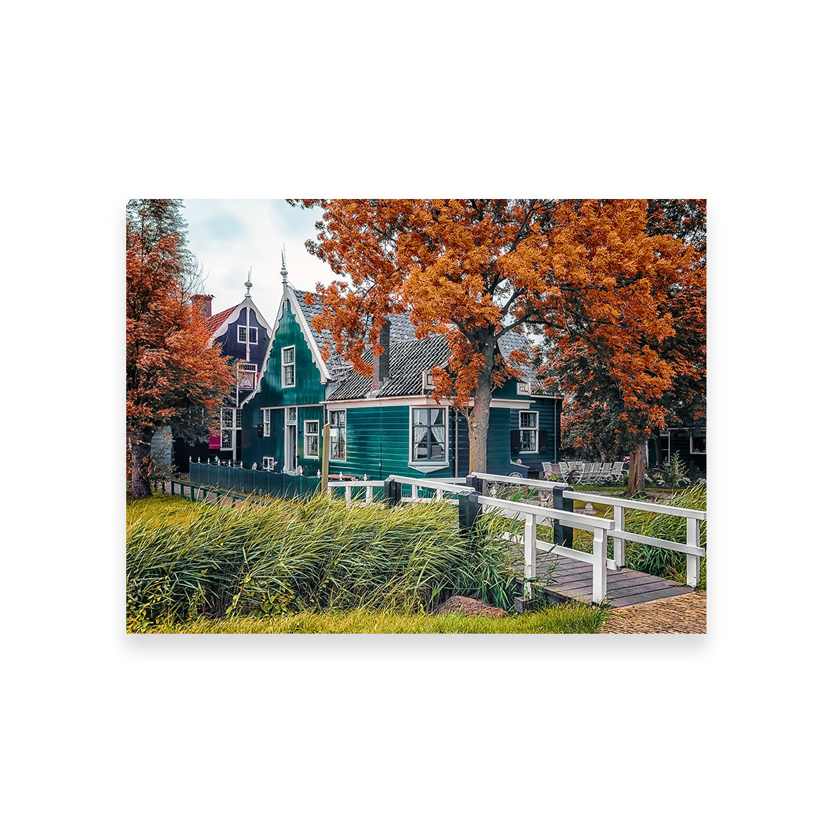 Exquisite Dutch Countryside Wall Art by Manjik Pictures
