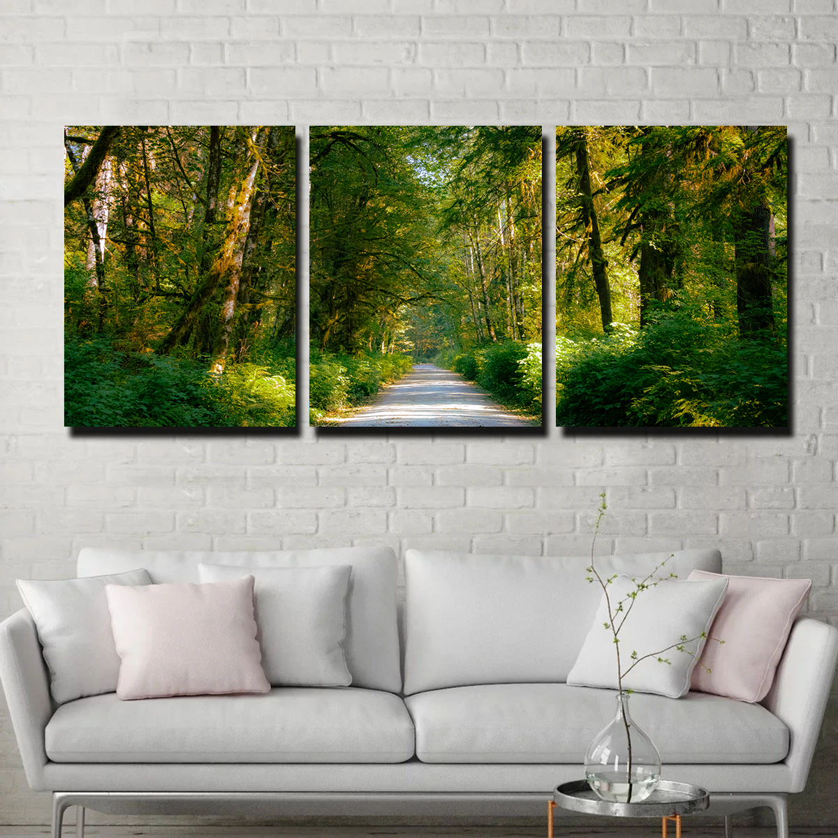Exquisite Rainforest Road Wall Art by Kyle Sherry