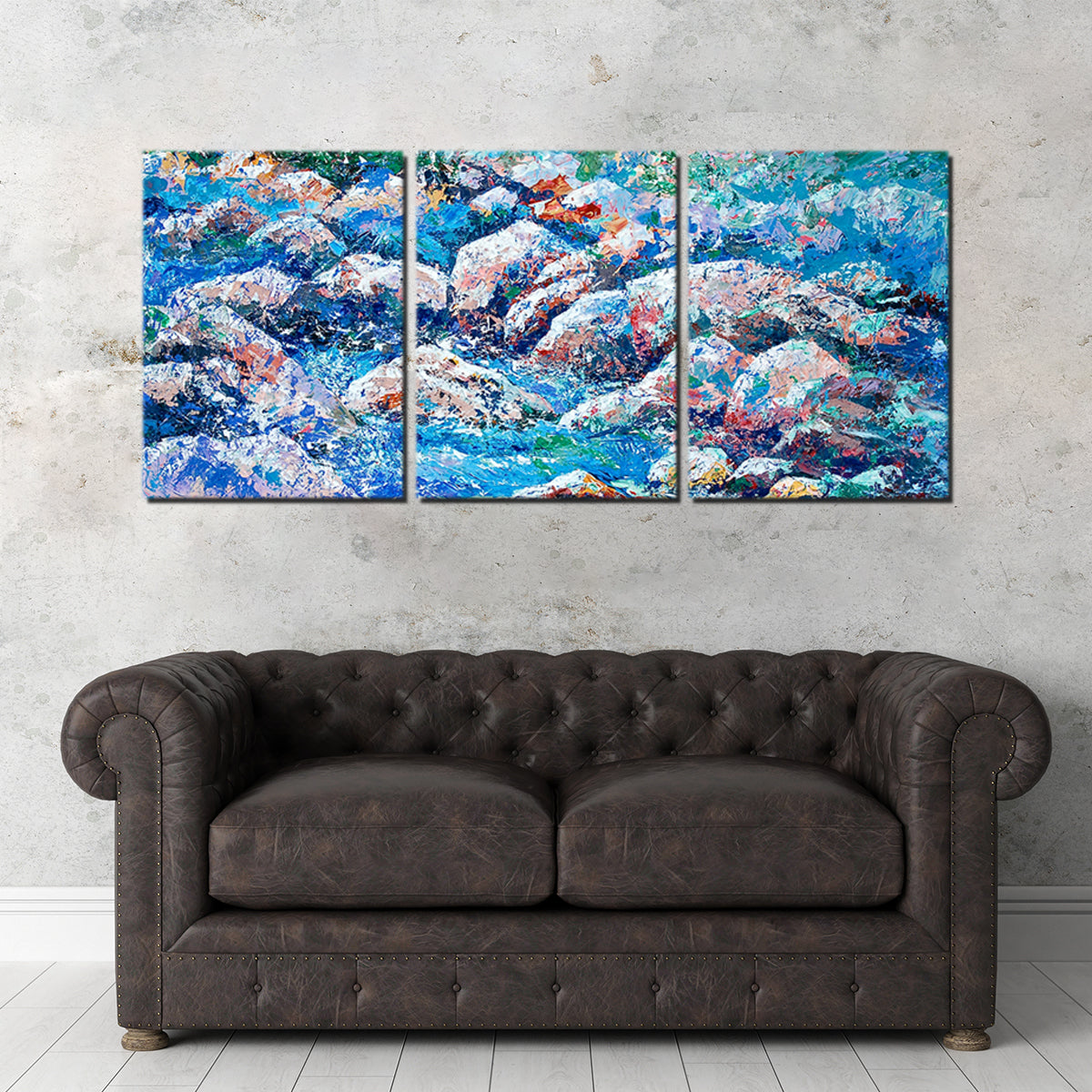 Stunning River Rhapsody Wall Art by Gerry Segismundo
