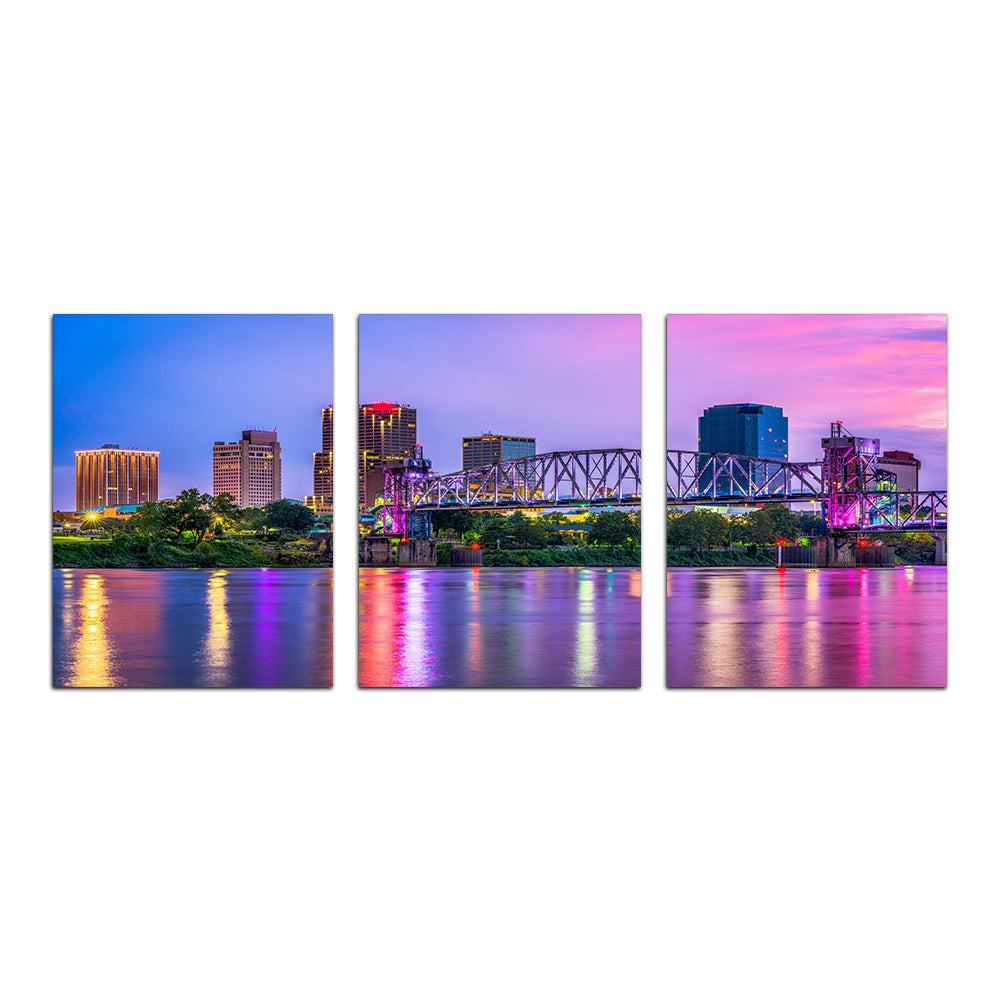 Exquisite Little Rock Skyline Wall Art for Stunning Decor