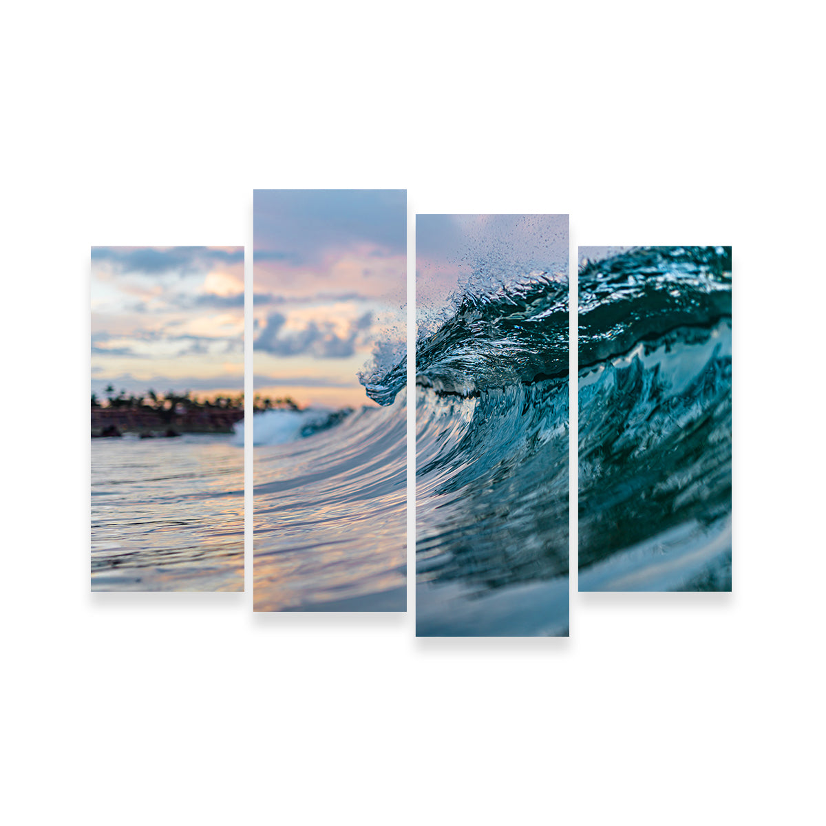 Stunning Pastel Wave Wall Art by Lucas Moore