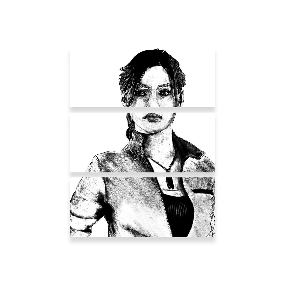 Claire Wall Art by JPS Darko - Premium Handmade Canvas Prints