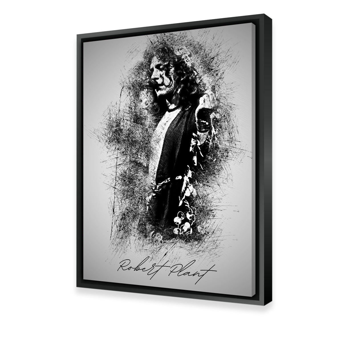 Stunning Robert Plant Wall Art by Albi Art
