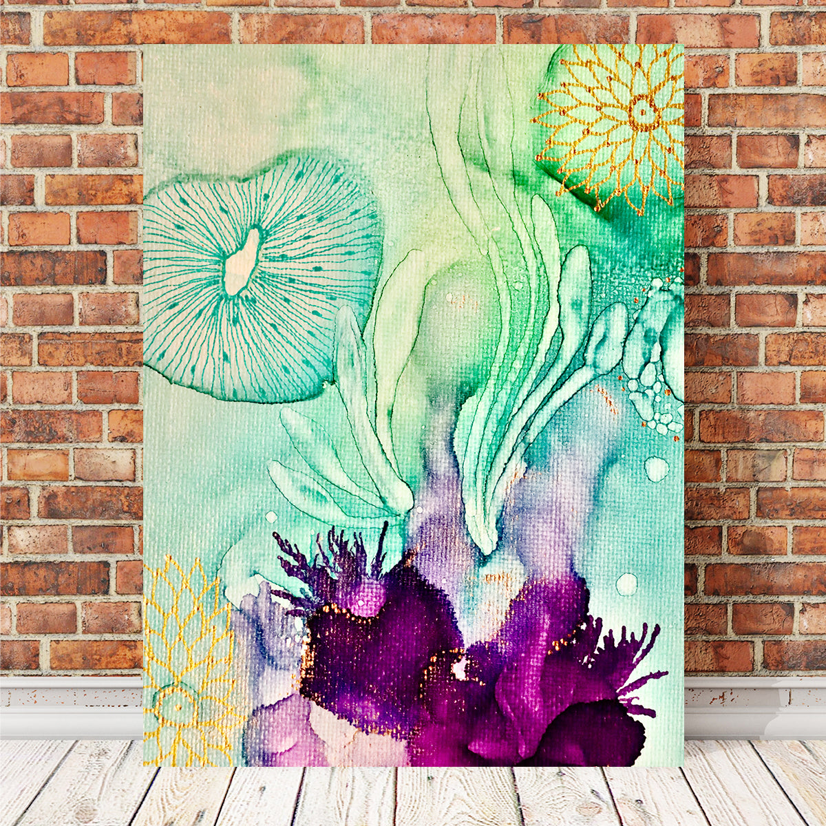 Stunning Emerald Waters Wall Art by Amy Tieman