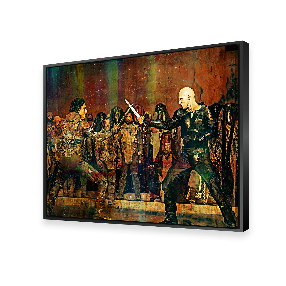 Exclusive Paul Vs. Feyd Rautha Wall Art - Premium Decor for Your Space
