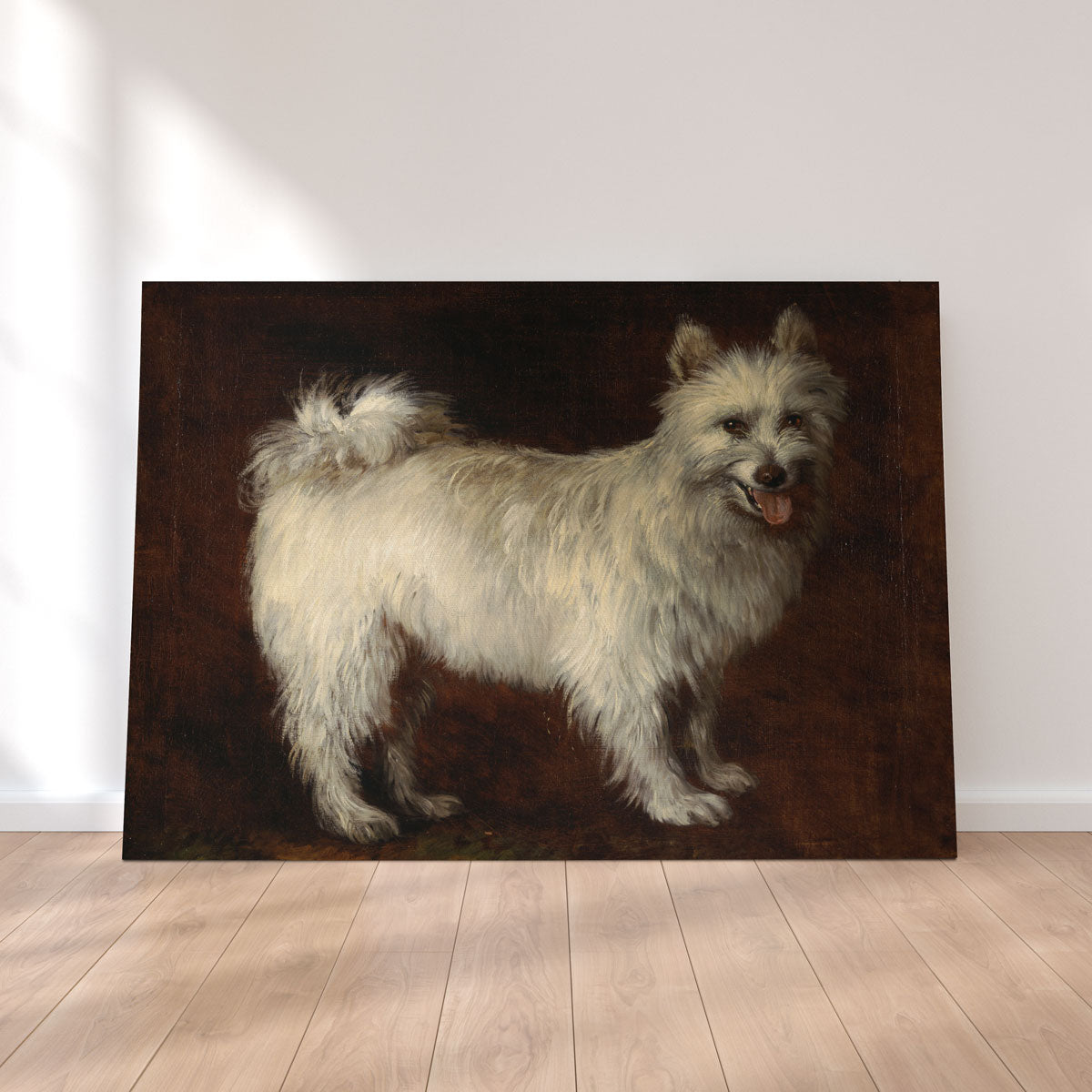 Charming Spitz Dog Wall Art by Thomas Gainsborough