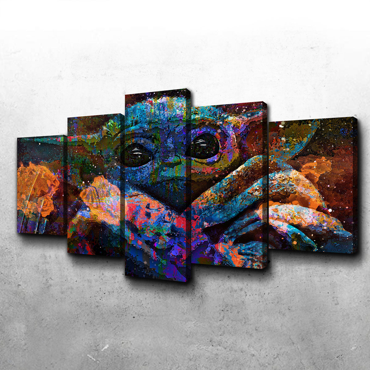 High - Quality Grogu Wall Art for Stunning Home Decor