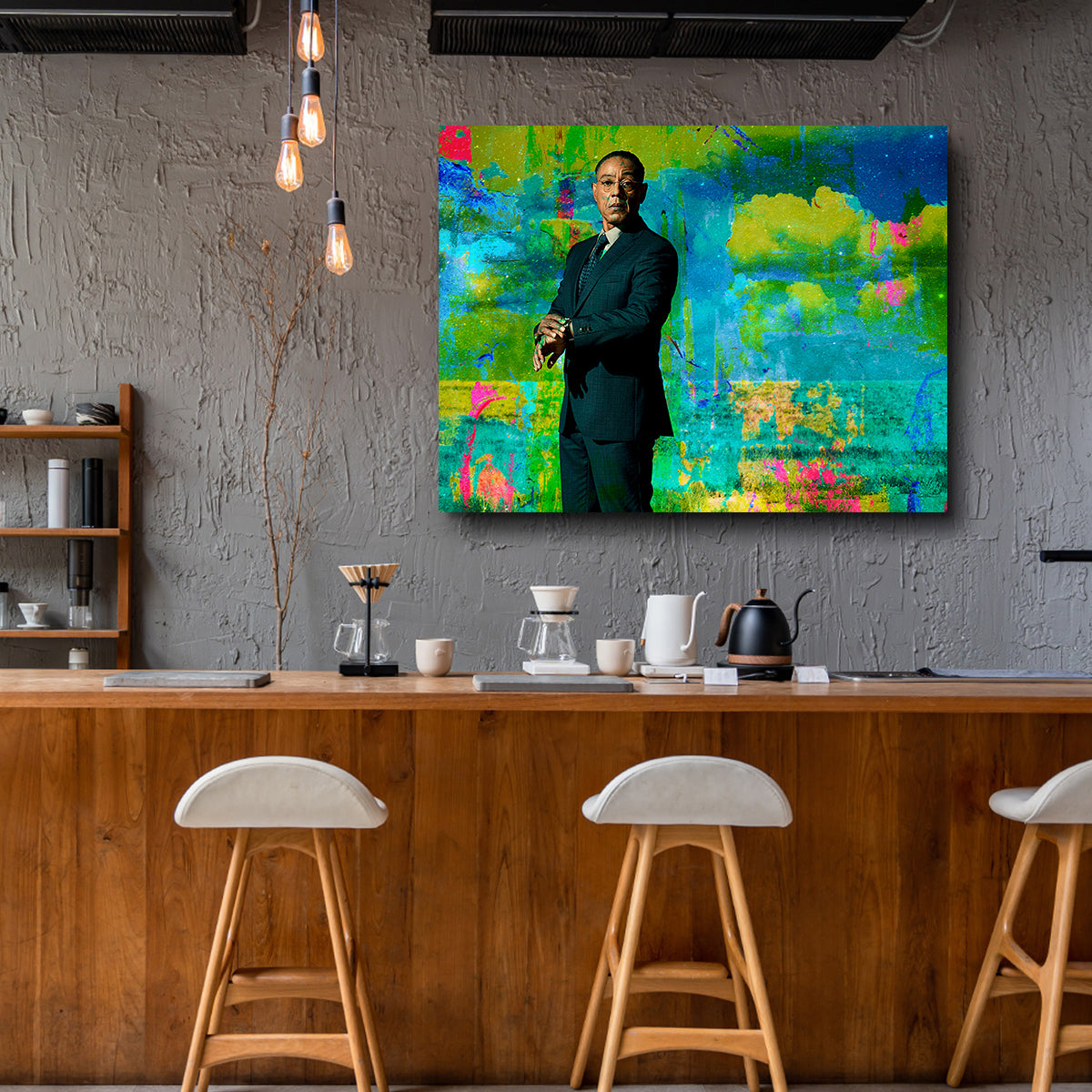 Stunning Gus Fring Wall Art - Museum Quality Canvas Print
