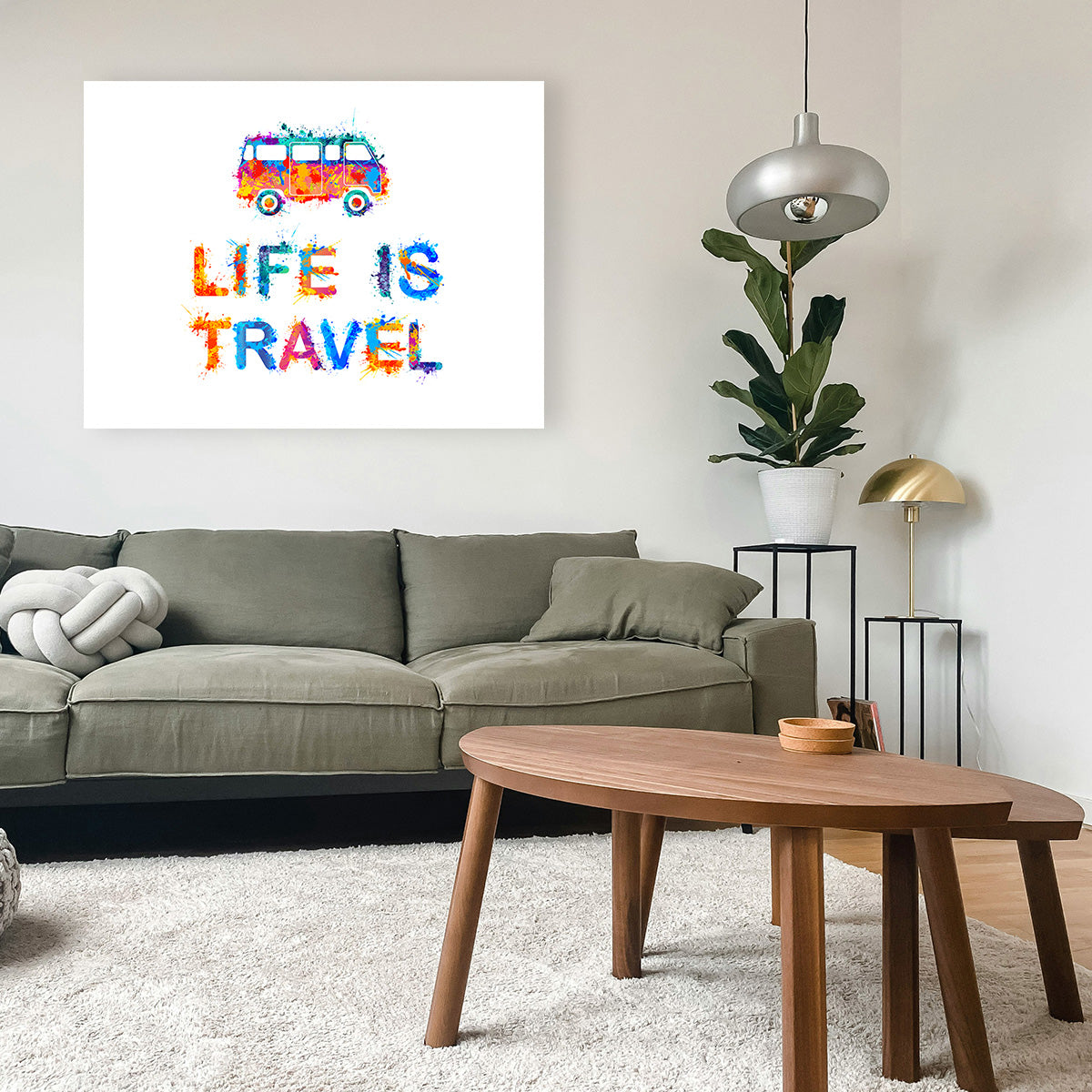 Exquisite Life is Travel Wall Art for Stunning Home Decor